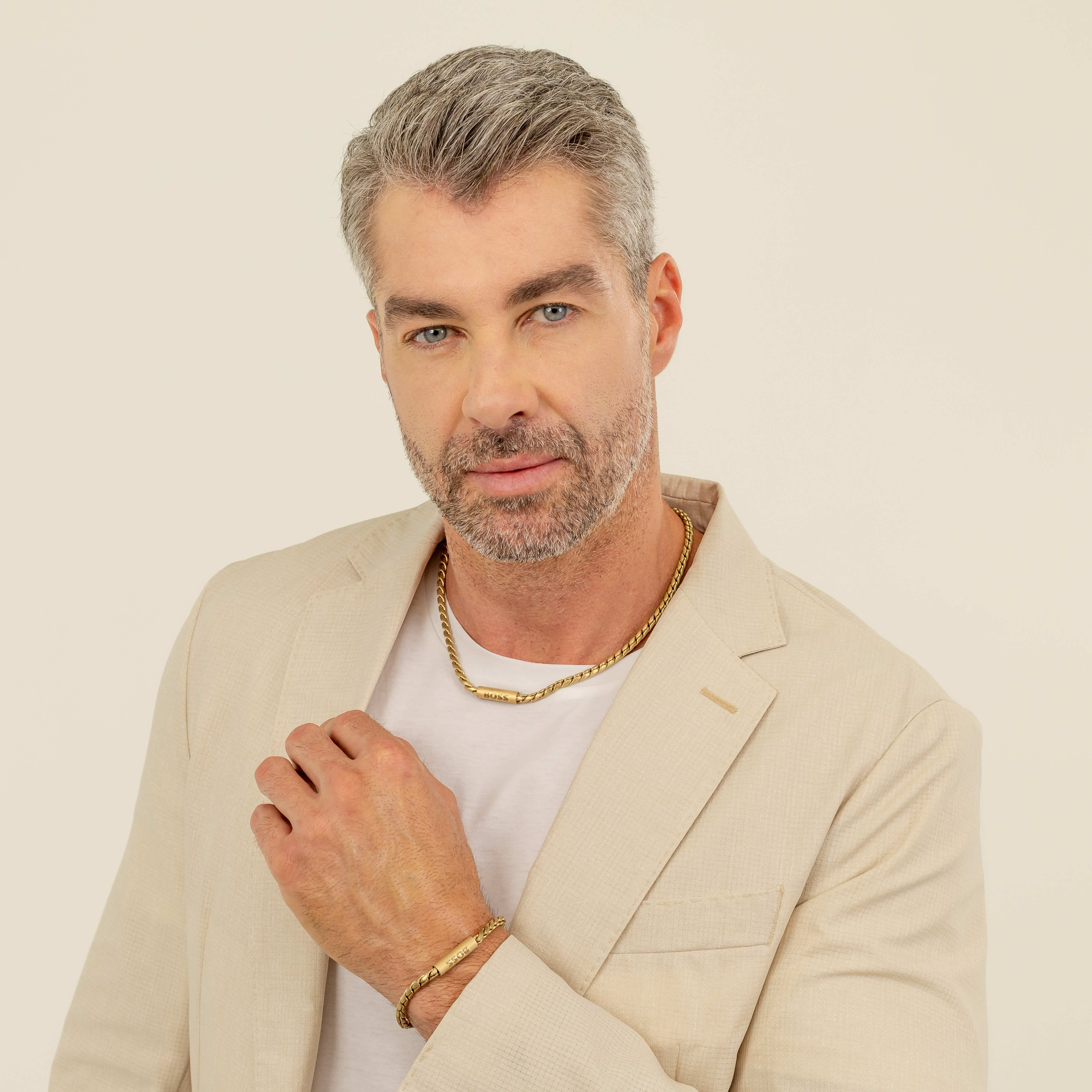 Bransoletka BOSS Doran w kolorze złota - 4