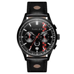 Monterey | Czarny zegarek wyścigowy z edycji limitowanej