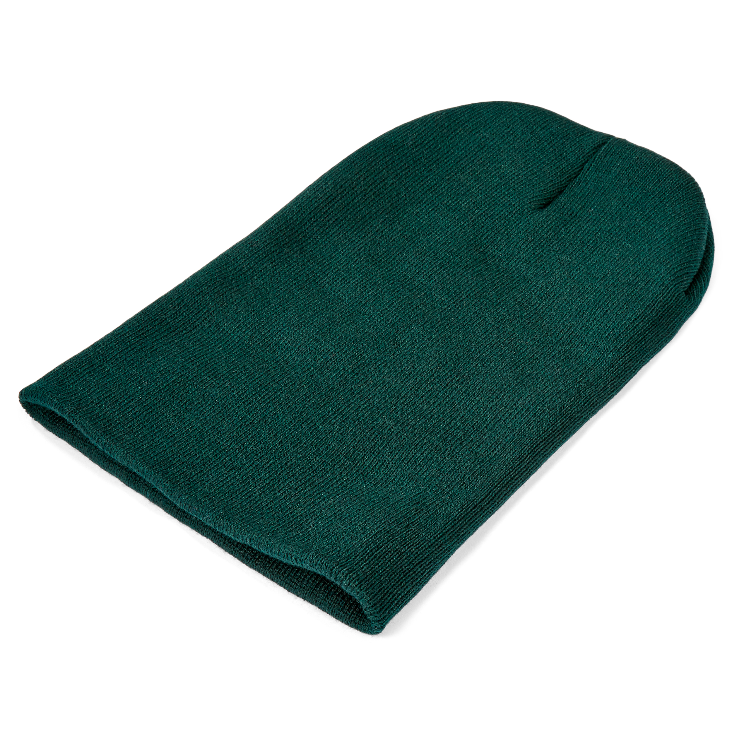 Lang Grøn Beanie - 5