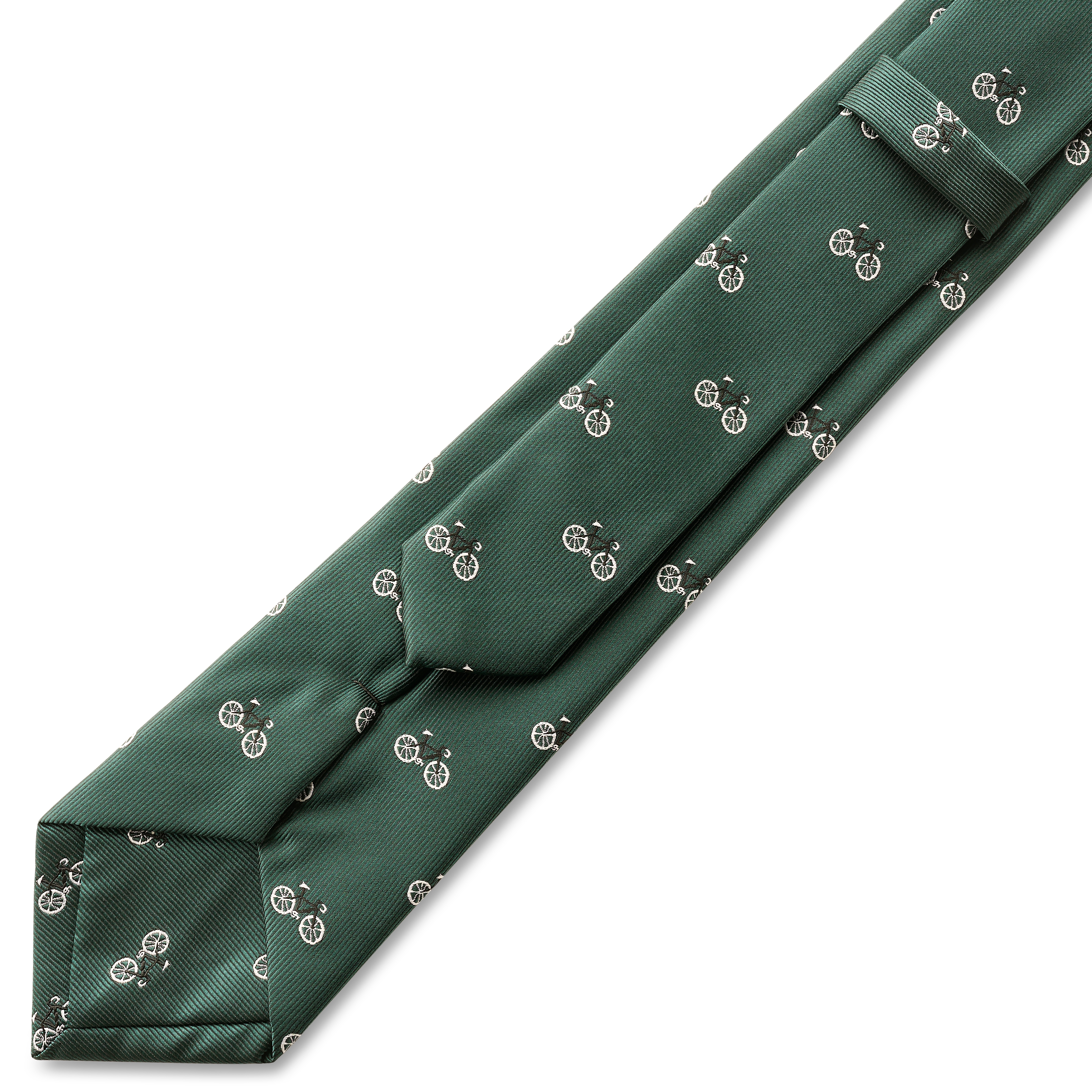 Motos | 2 3/8" (6 cm) Green Bicycle Tie - 3