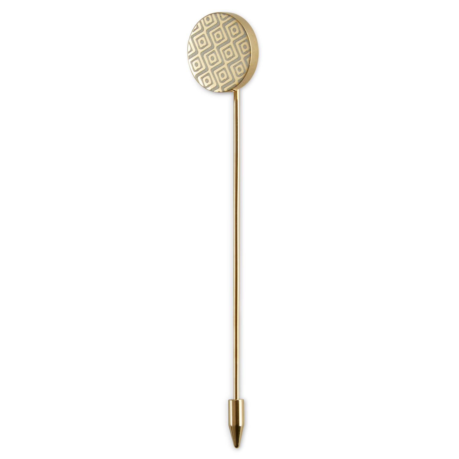 Brand Geo Remix Lapel Pin Brand Geo Remix Lapel Pin