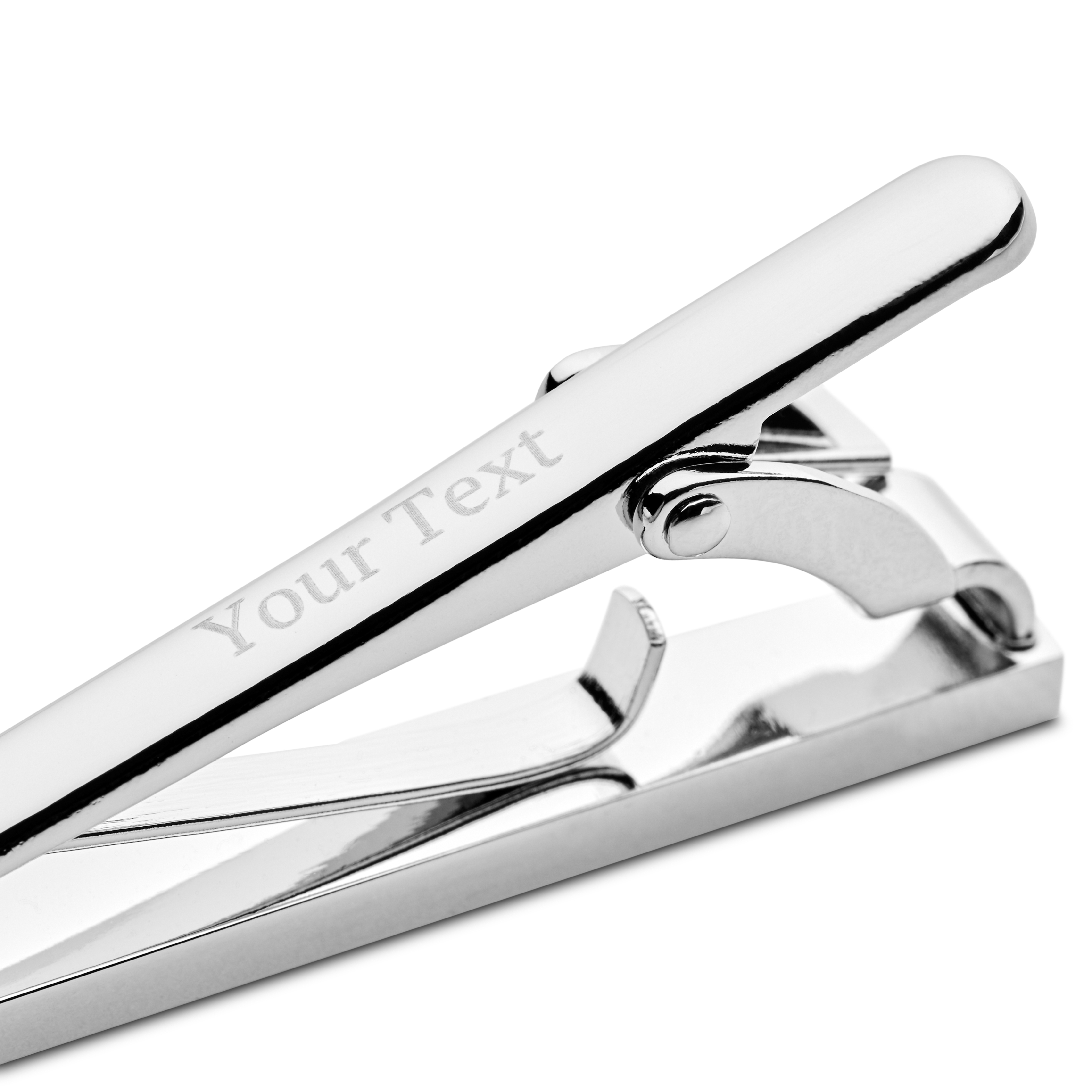 Slipsenål i 925s-Sølv med Zirkoniaprikker - 4