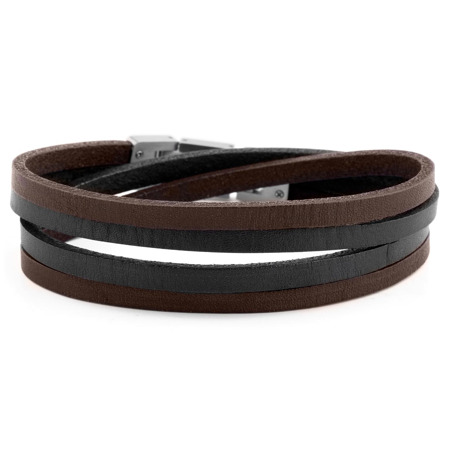 Dark & Steel Roy Double Wrap Bracelet Dark & Steel Roy Double Wrap Bracelet