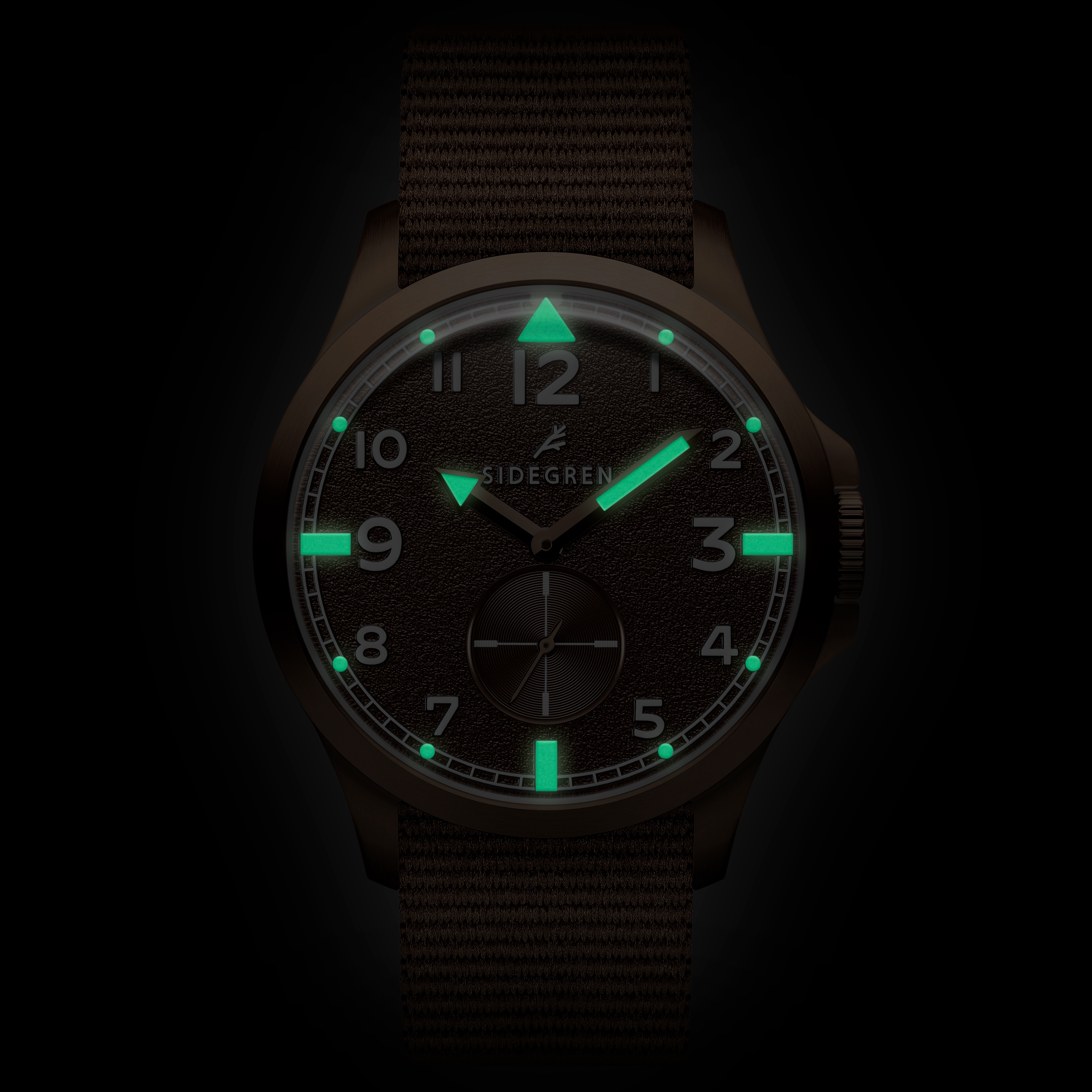 Luxor | Zegarek polowy vintage z różowozłocistej stali nierdzewnej - 2