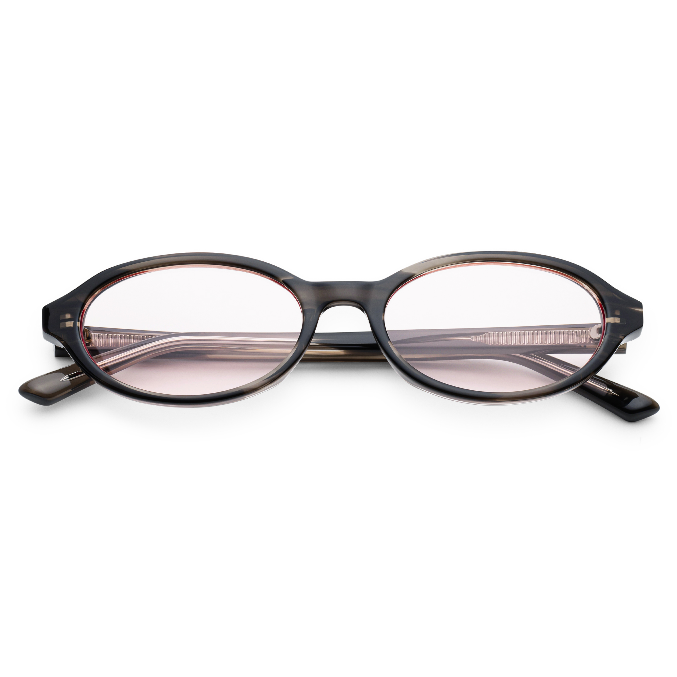 MessyWeekend | IVY с обалчносива рамка и преливащи стъкла в прасковеночервено - 4