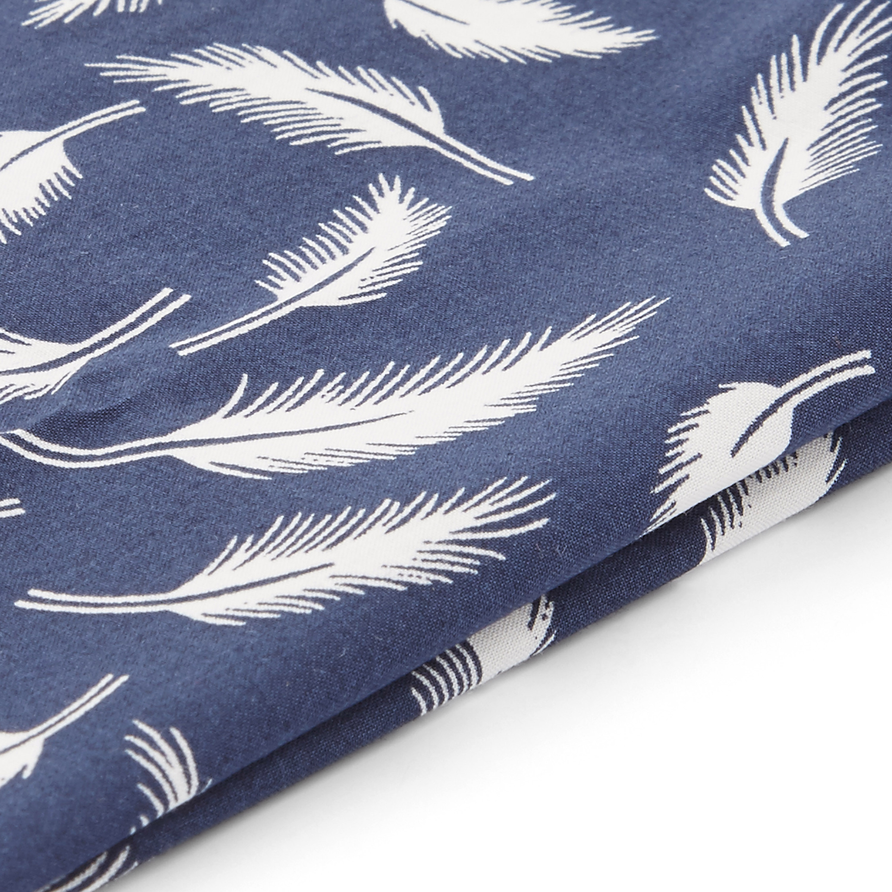 Blauwe Pochet met Verenmotief - 2