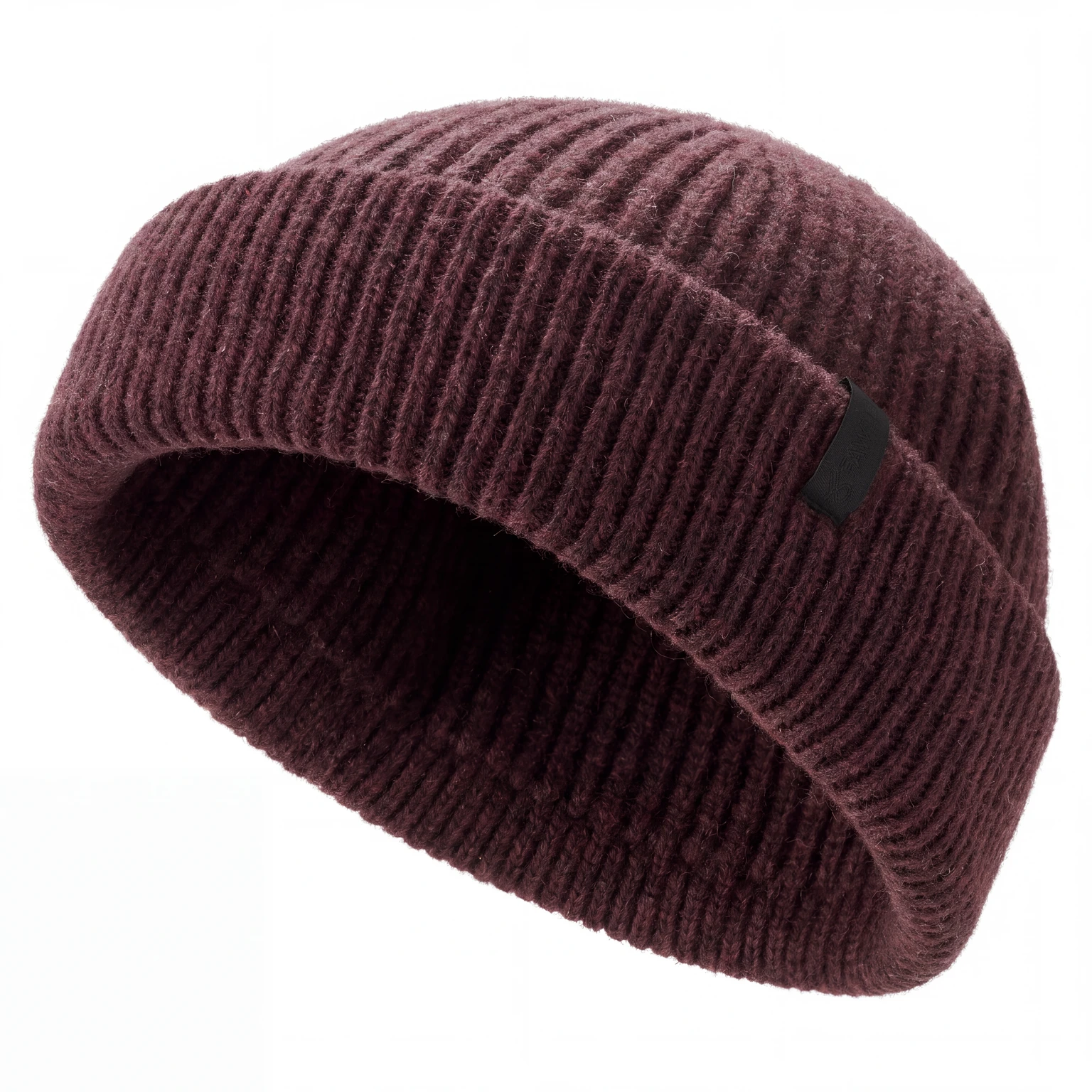 Nordic | Burgundy Fisherman Wool Blend Beanie Nordic | Burgundy Fisherman Wool Blend Beanie
