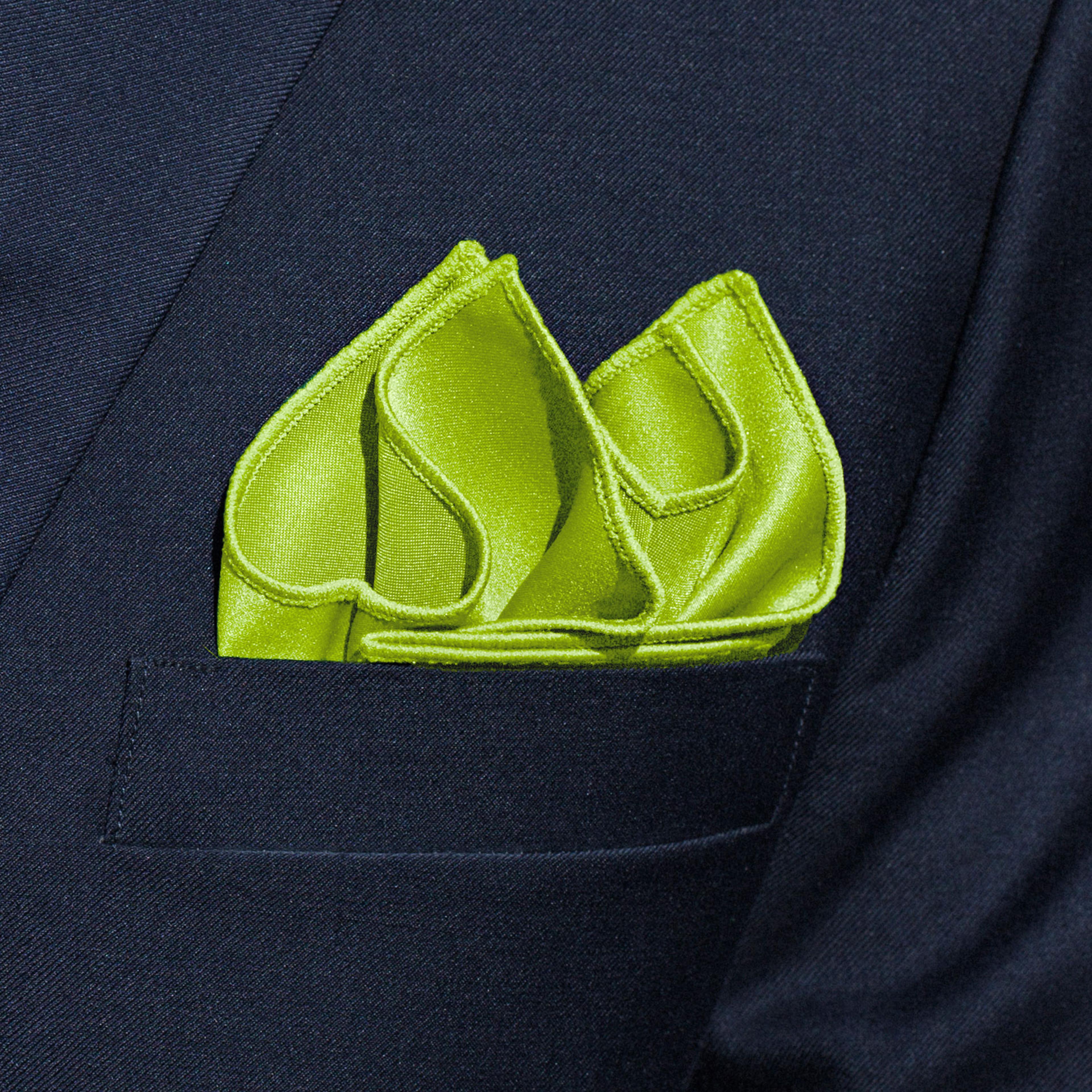 Fazzoletto Da Collo Uomo - Pieno Di Frutta, Verde - Tessuto Seta Poliestere - Taglia Unica, Accessorio Moda