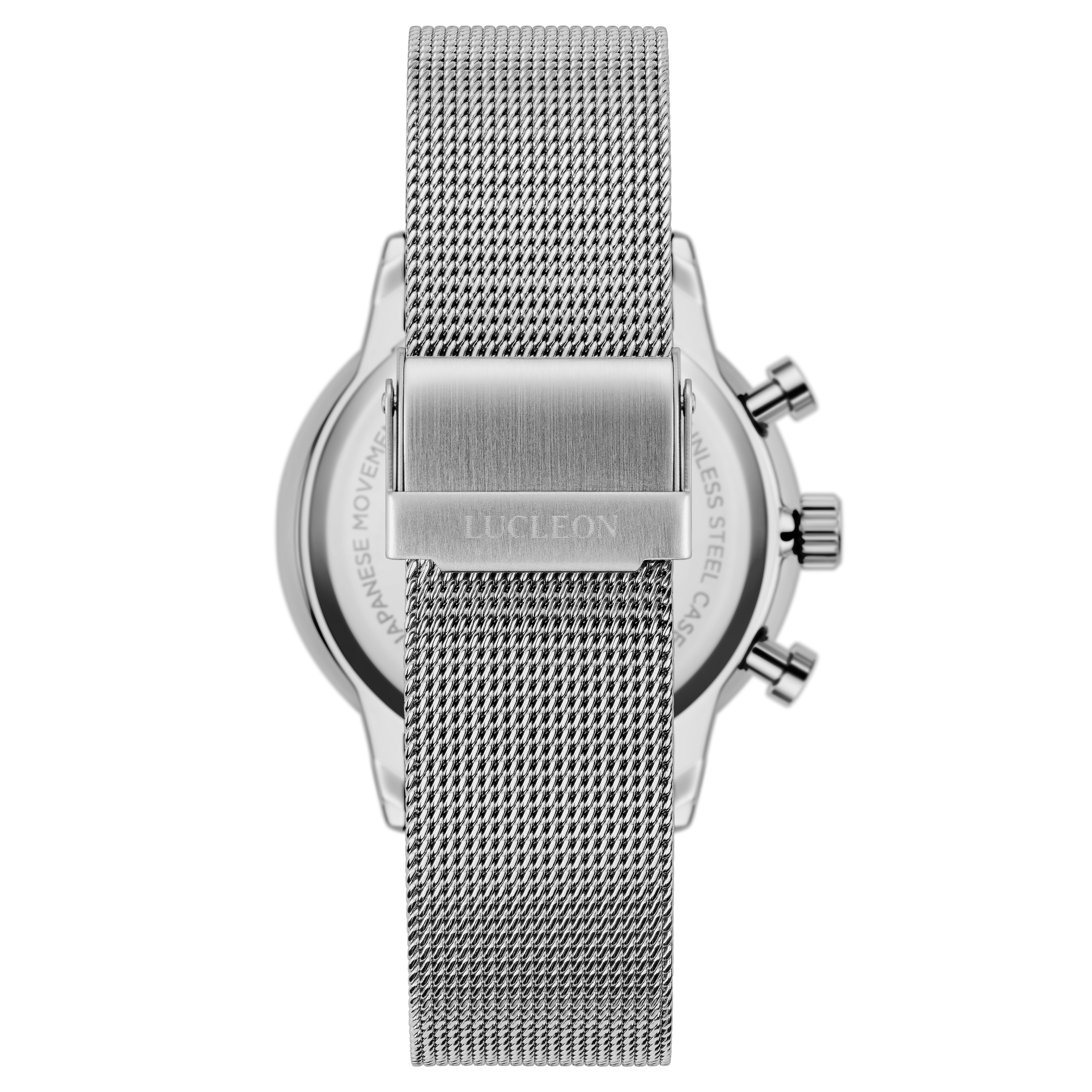 Ternion | Lyndon Stainless Steel Dual Time Watch - 8