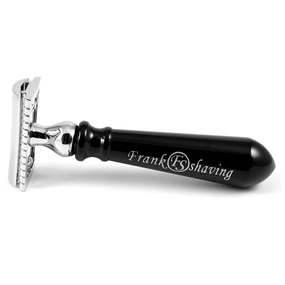 Black Modern Safety Razor | In stock! | Frank Shaving