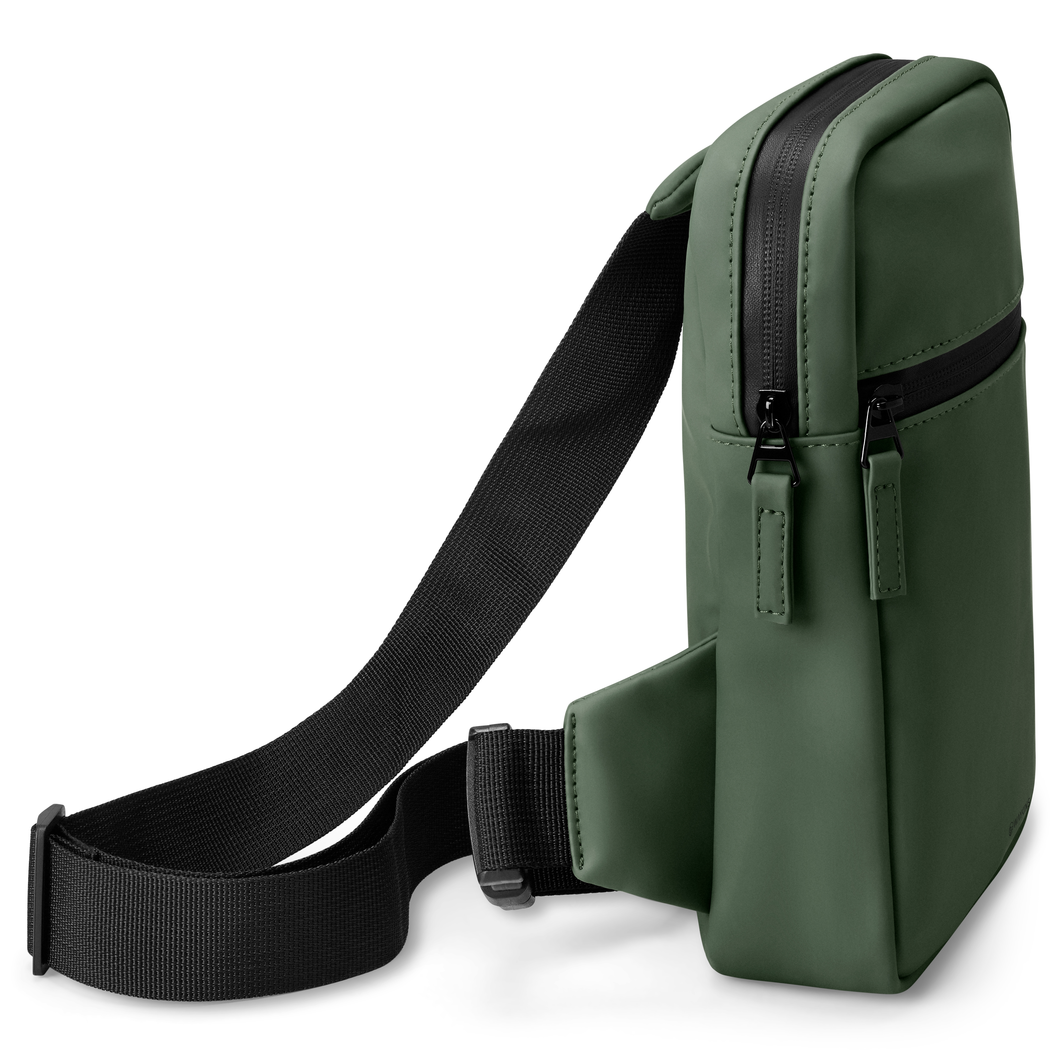 Horizon | Army Green Water Resistant Shoulder Bag - 5