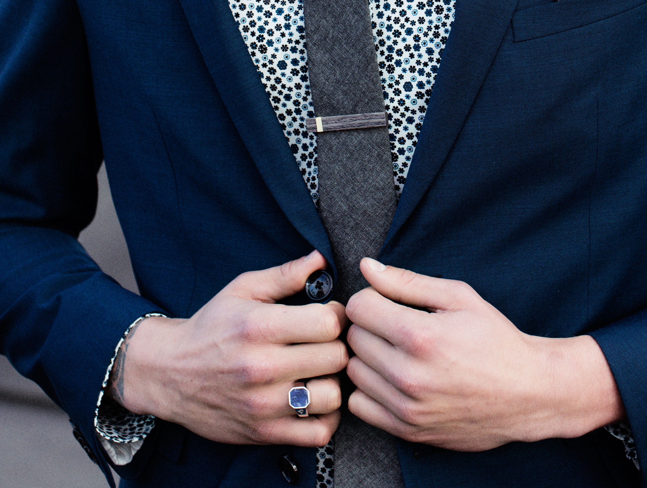 Chevalière Marina en argent sterling 925s - 5