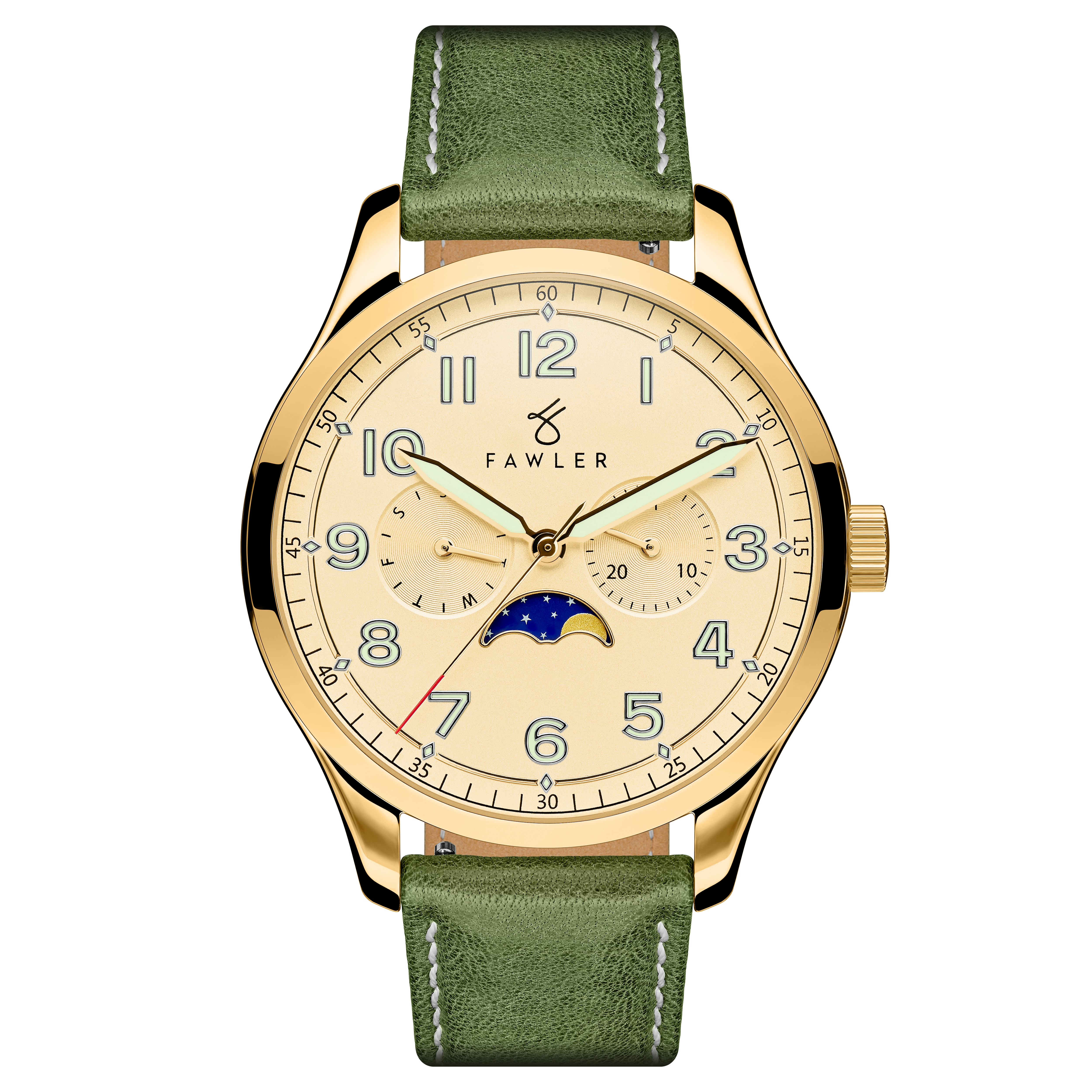 Forest green store watch