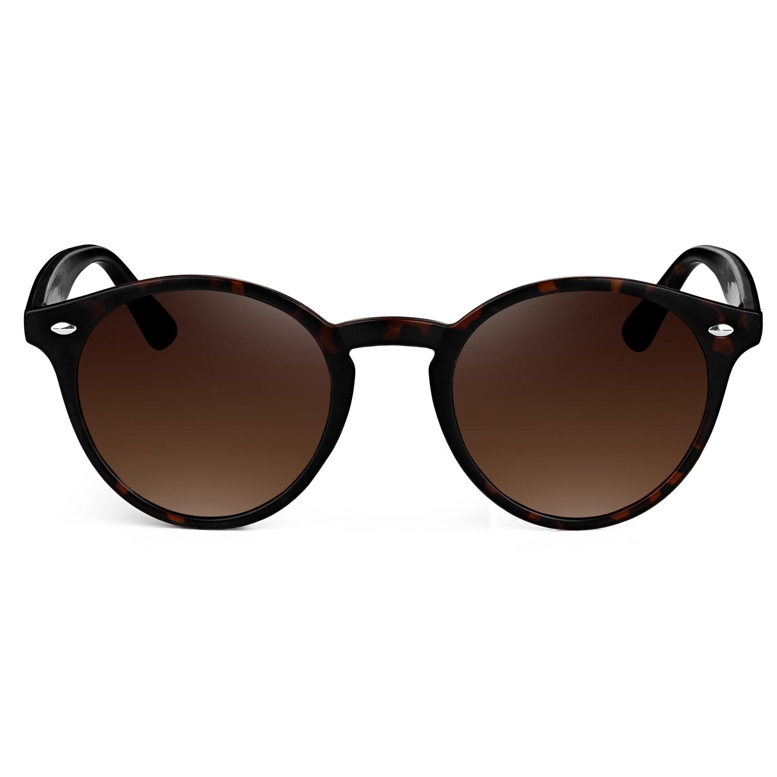 Wally Tortoise & Braune Wade Sonnenbrille Wally Tortoise & Braune Wade Sonnenbrille