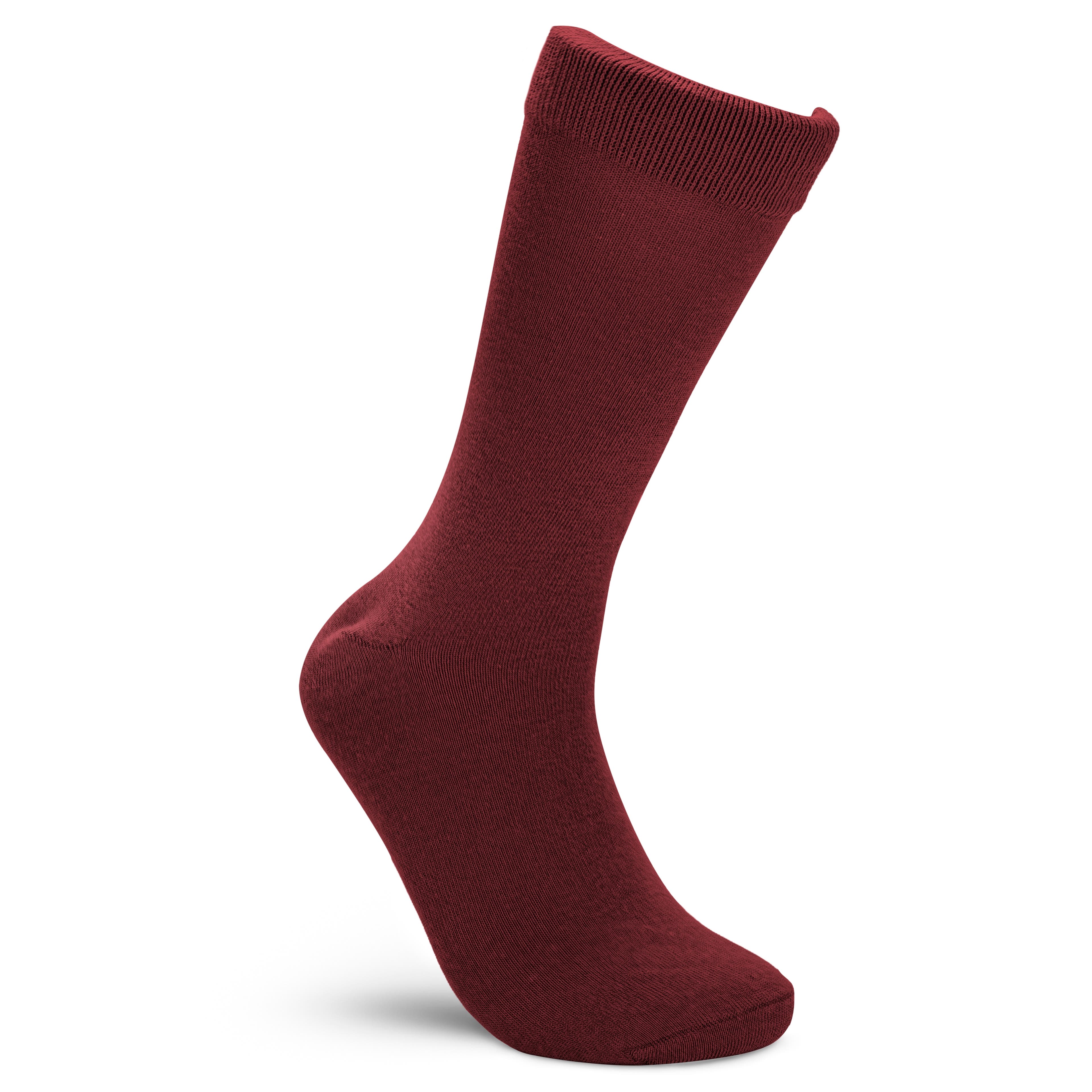 Magnus | Dark Crimson Socks
