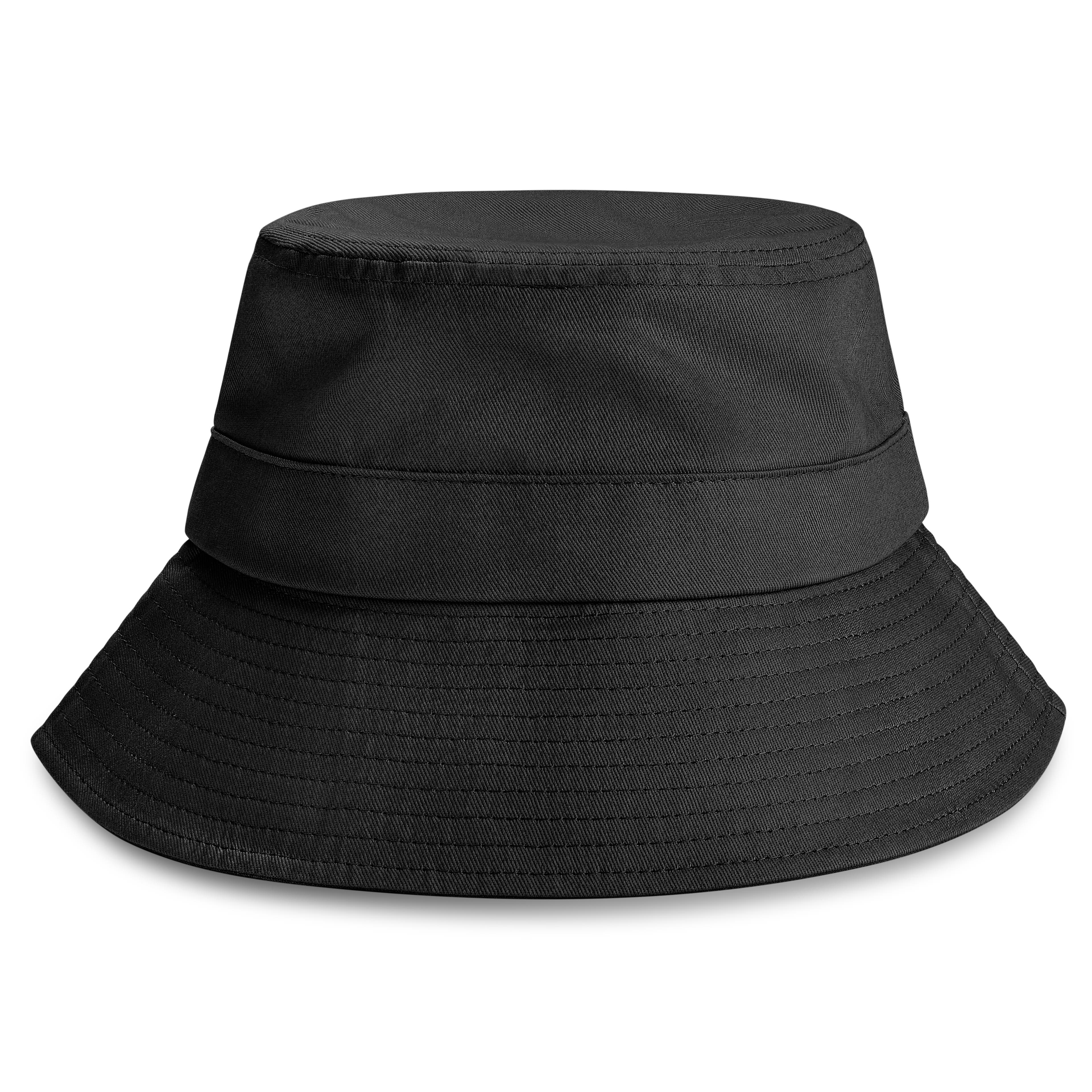 Lacuna | Černý bavlněný klobouk bucket