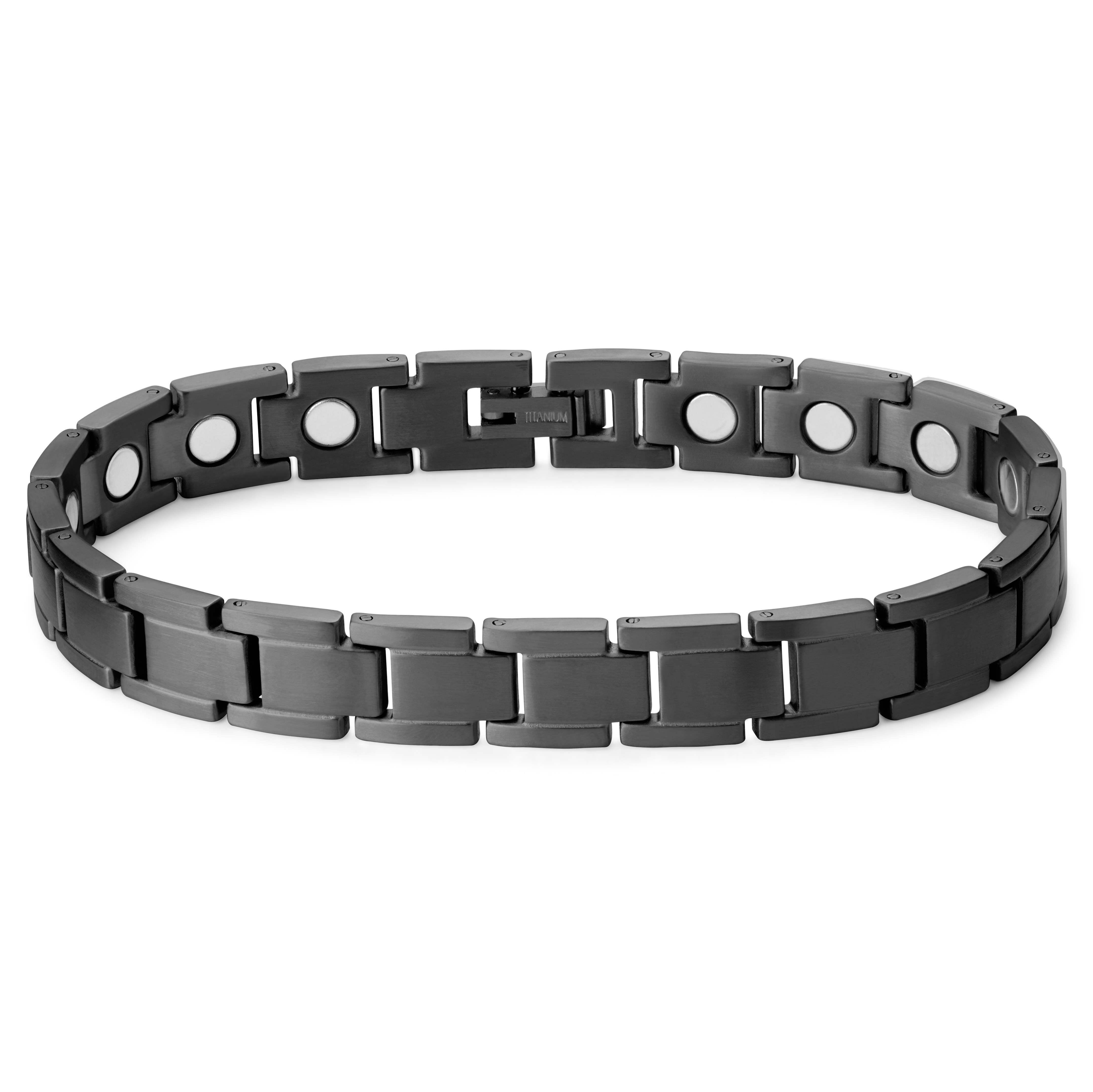 Elegant Titanium Magnetic Therapy Bracelet (Gunmetal Gray) – Smarter  LifeStyle Shop