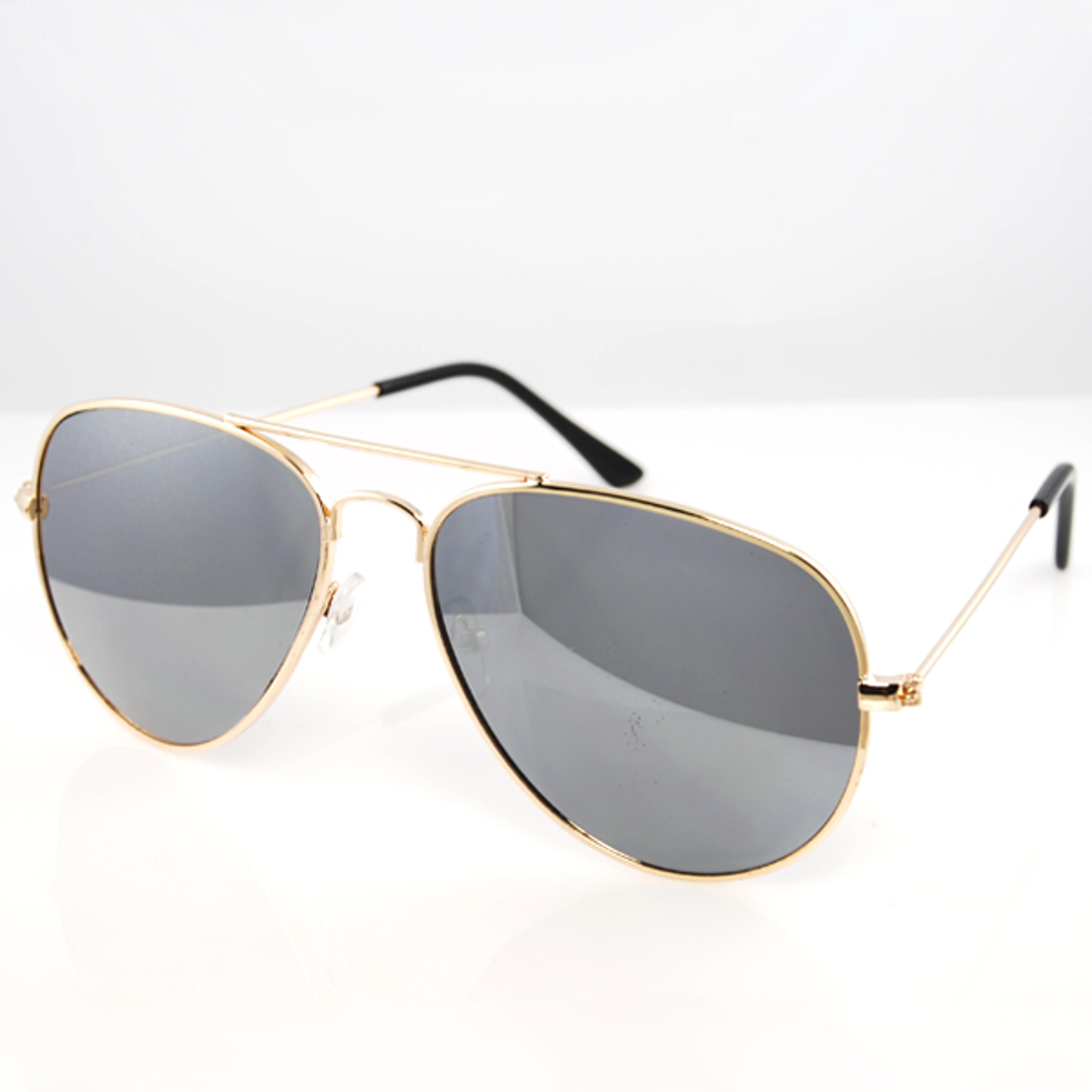 Guld Aviator Solbriller - 1