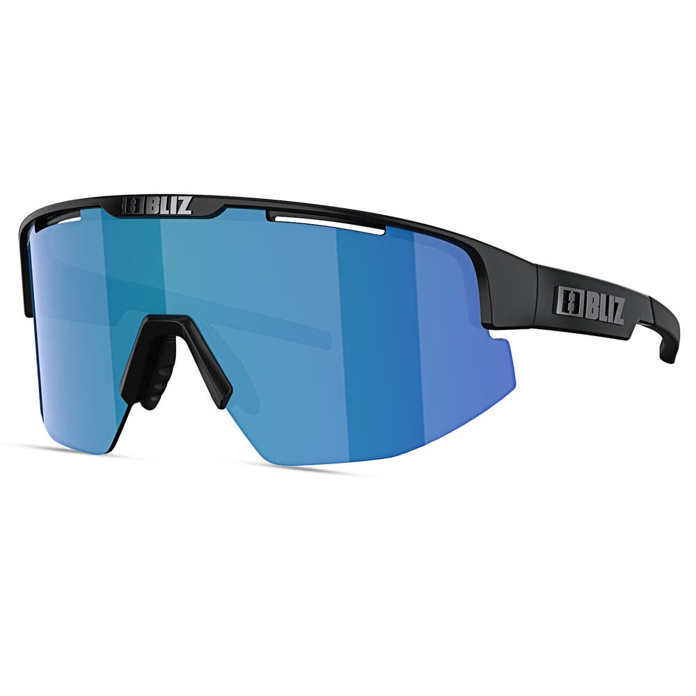 hover: Black & Blue Wrap-Around Sunglasses | Bliz 0ZB7004 hover: Black & Blue Wrap-Around Sunglasses | Bliz 0ZB7004