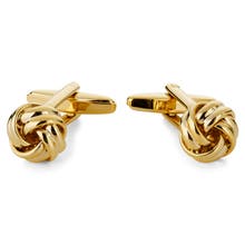 Gold cufflinks