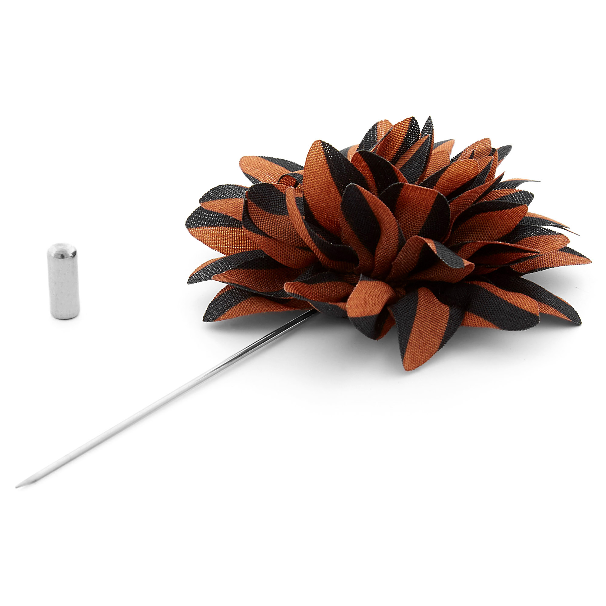 Kavajnål med Randig Blomma - 2