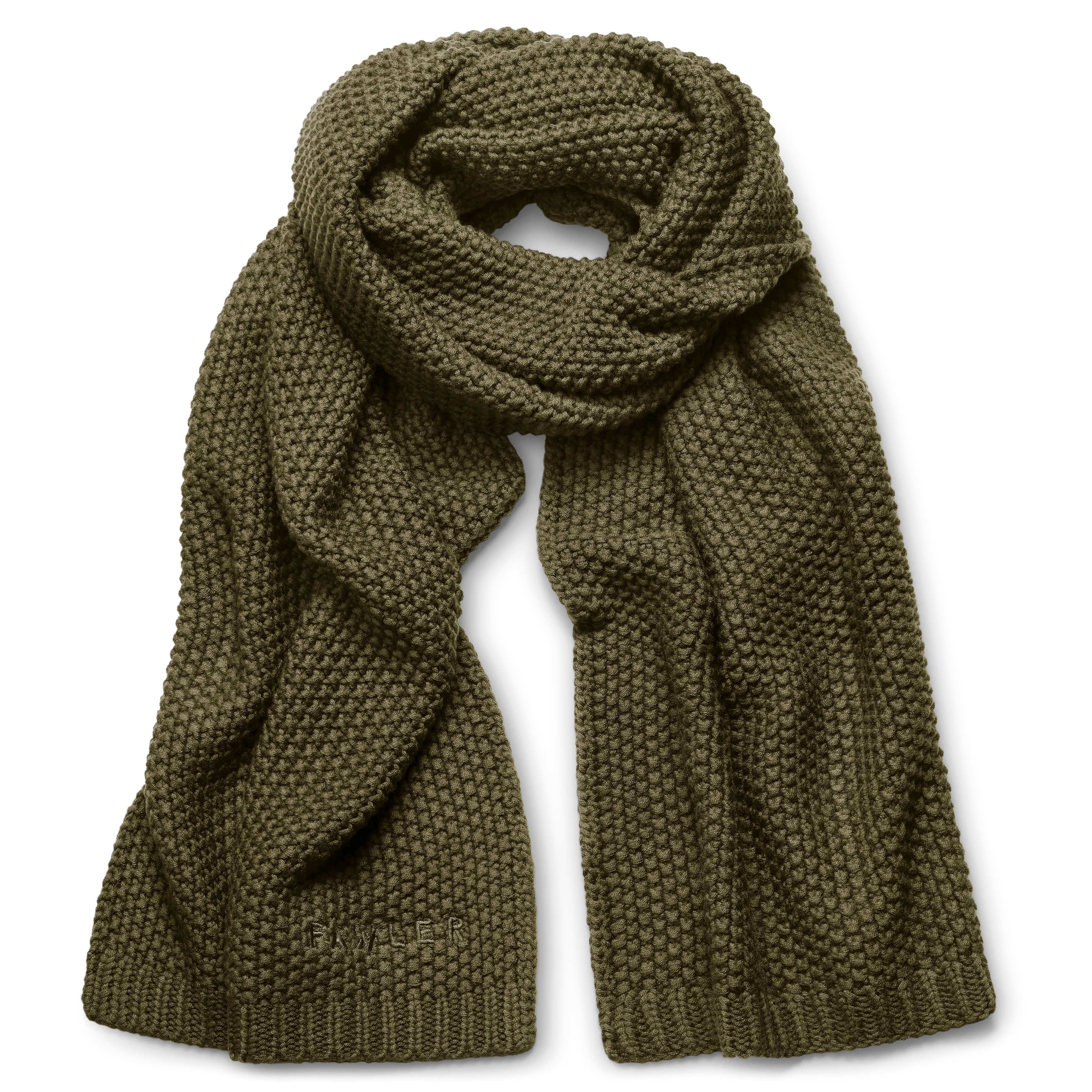 Fabien | Olive Green Urban Scarf