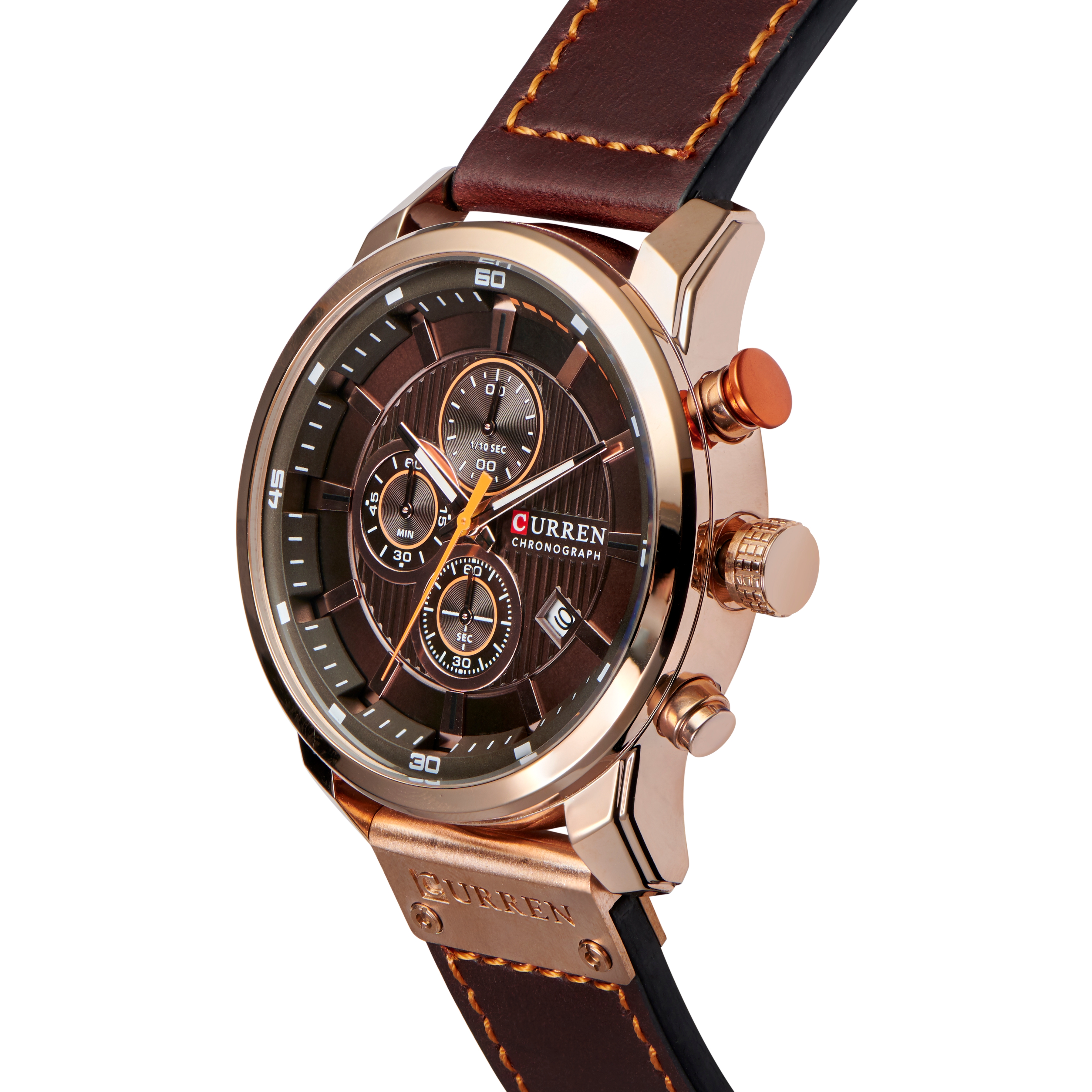 Rozā zelta krāsas pulkstenis Craftsman - 2