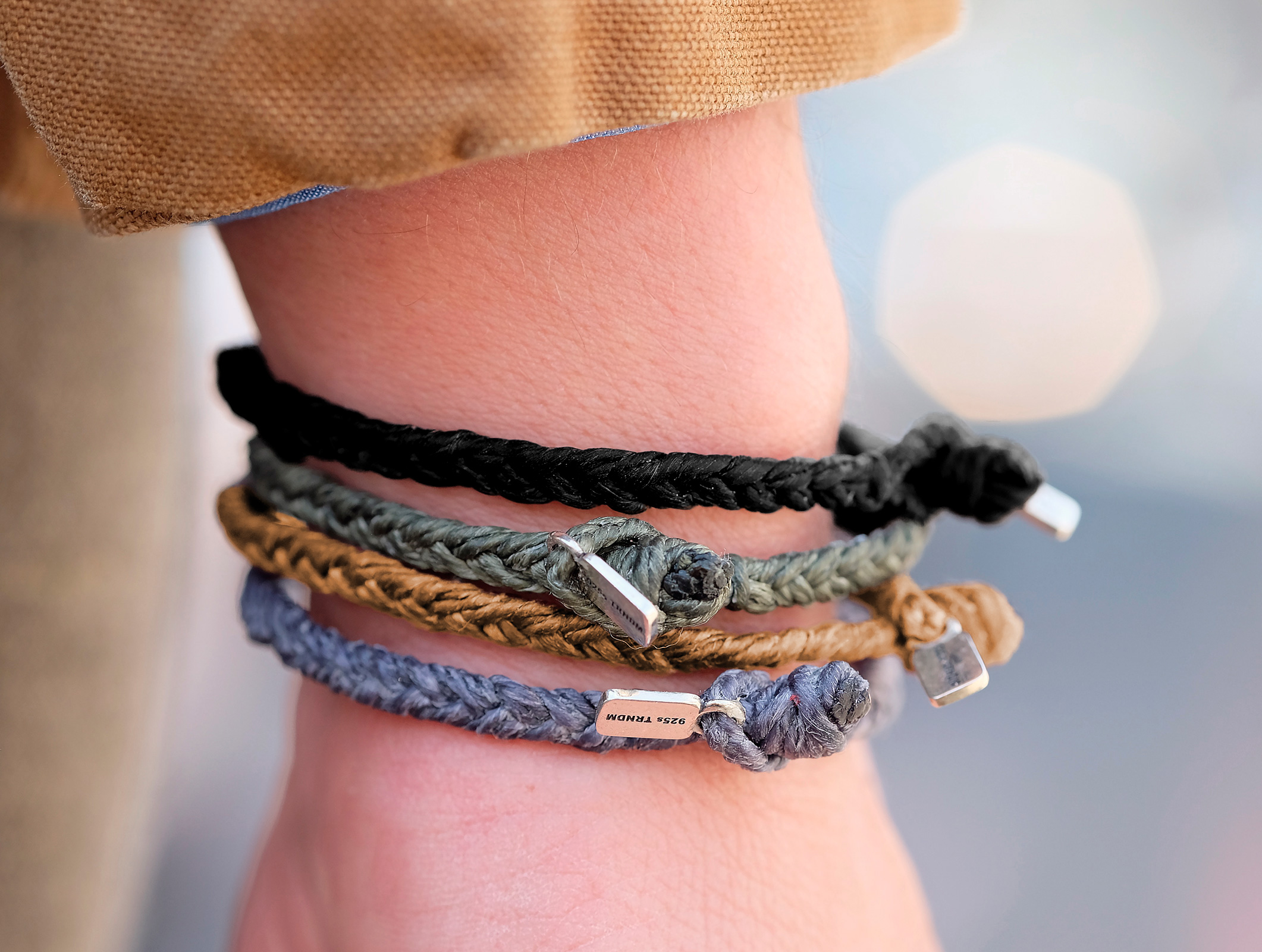 Currykleurige Gordon Armband - 4