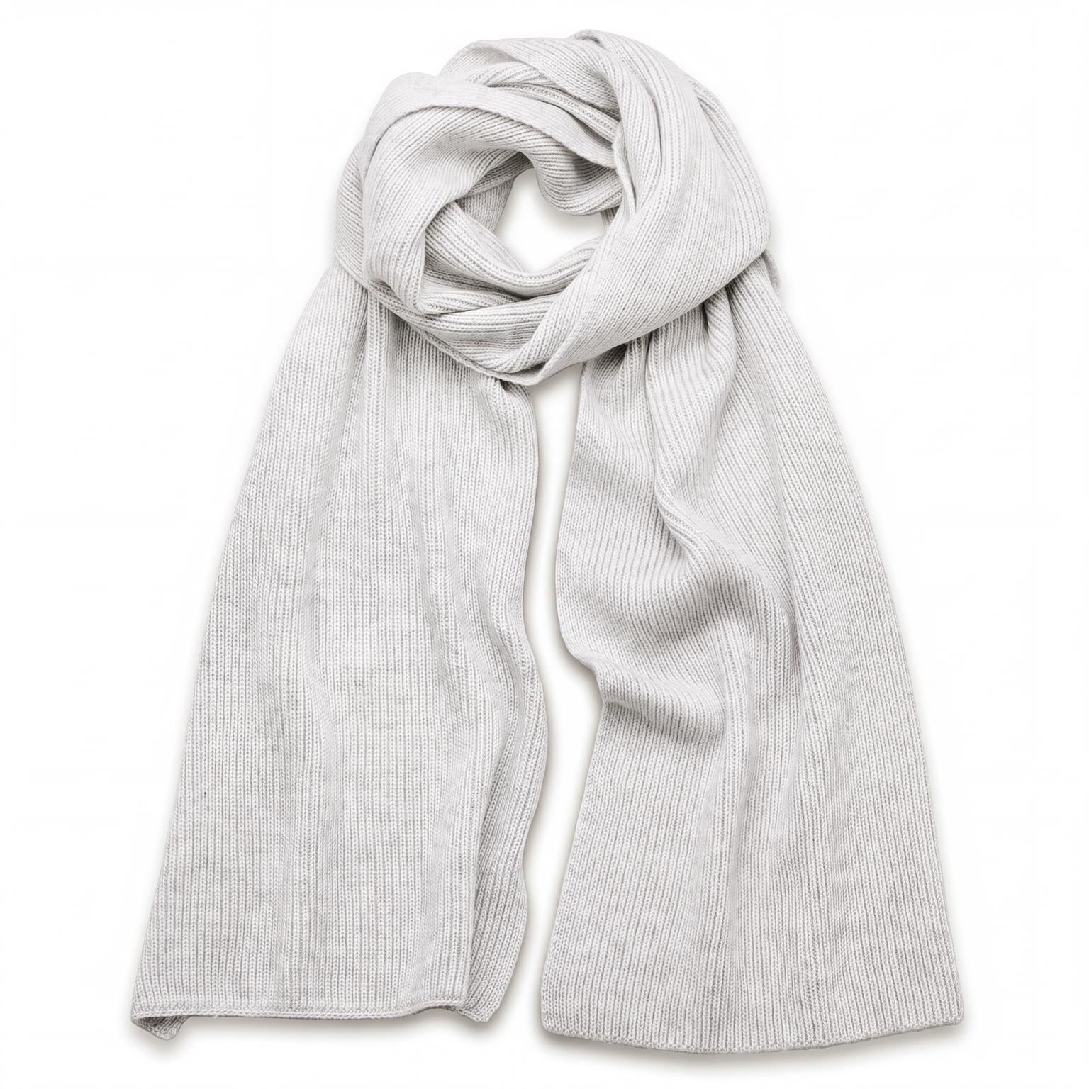Lumi | Light Grey Melange Scarf Lumi | Light Grey Melange Scarf