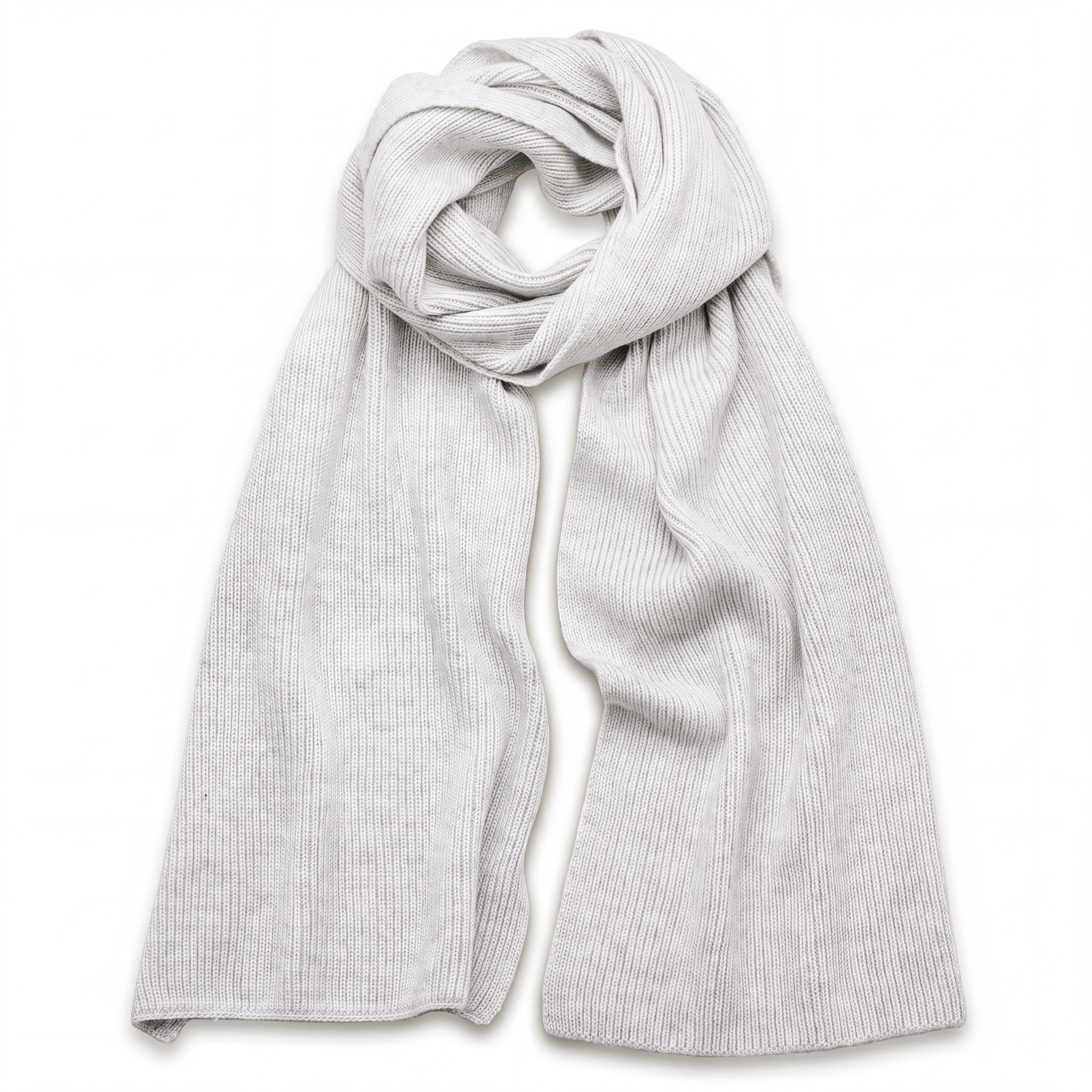Lumi | Light Grey Melange Scarf Lumi | Light Grey Melange Scarf