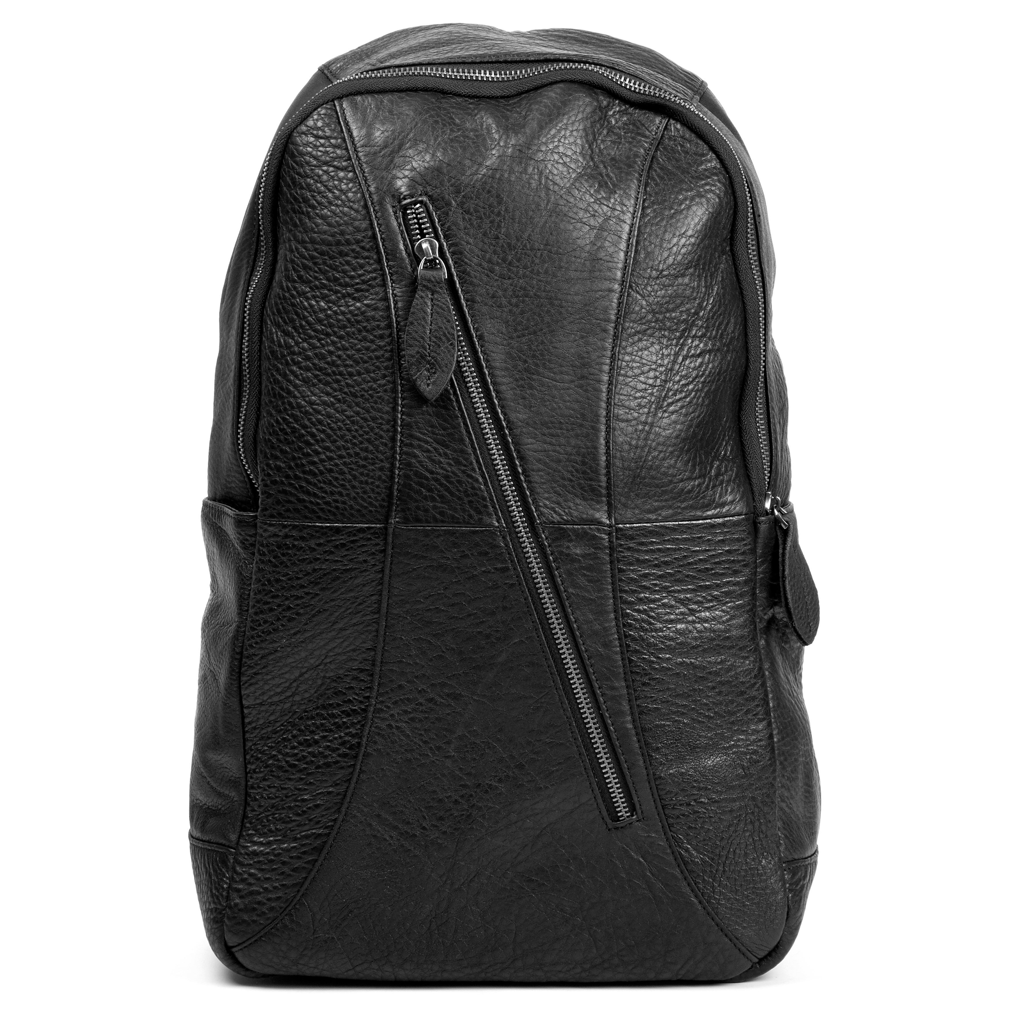 Smart Sort Delton Læderrygsæk - 5