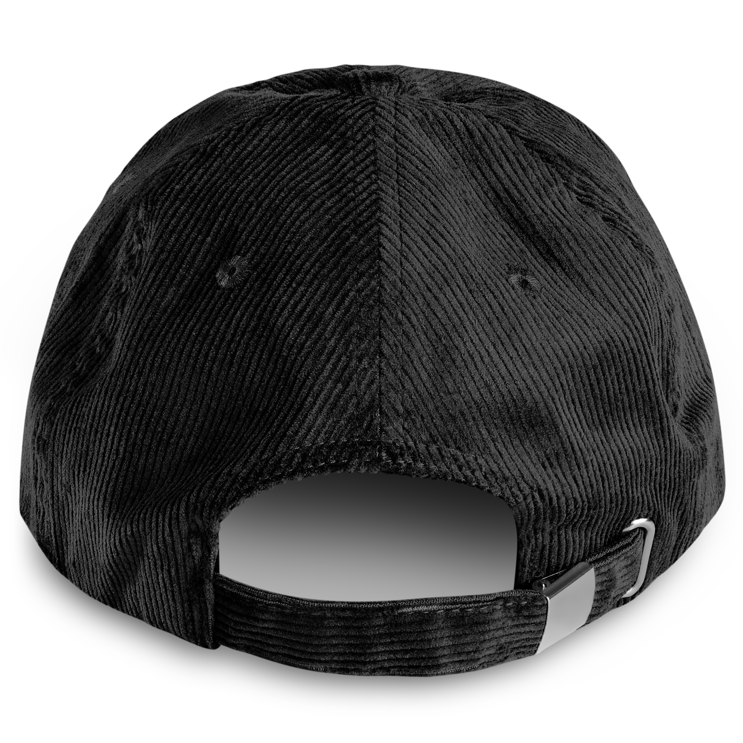 Lacuna | Sort Fløjl Baseball Cap - 2