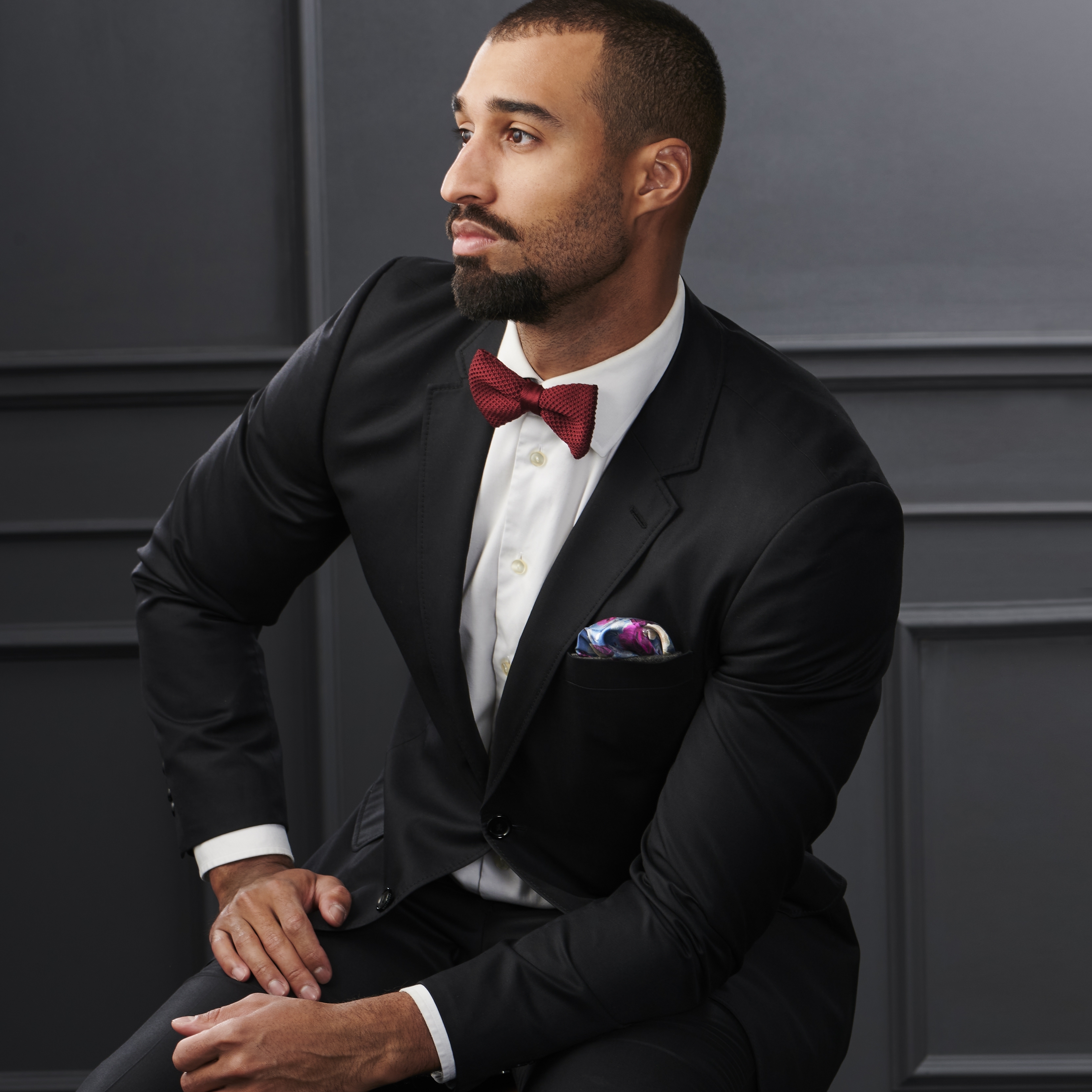 Pochette de costume Boho en soie Benoit  - 6