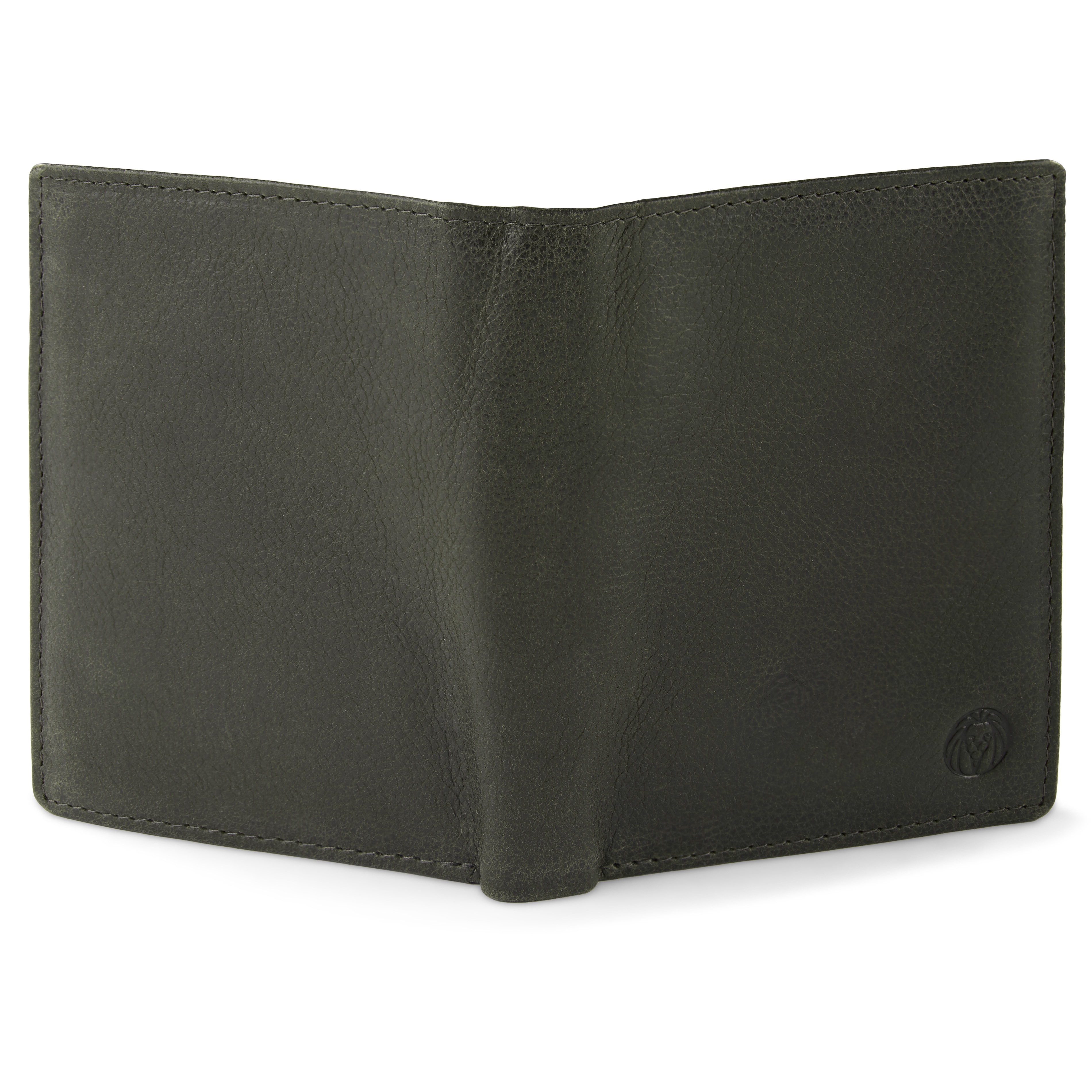Licio Vintage Brown-Grey RFID Leather Wallet - 3
