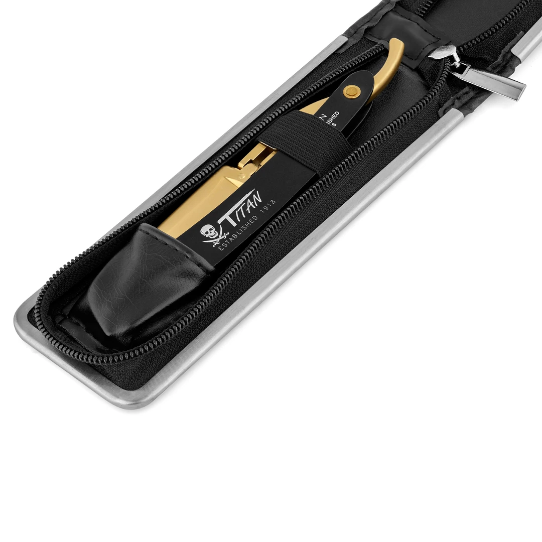 Gold-Tone Straight Razor for Disposable Blades | In stock! | Titan
