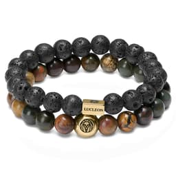 Bracciali marroni uomo Bracciali marroni uomo