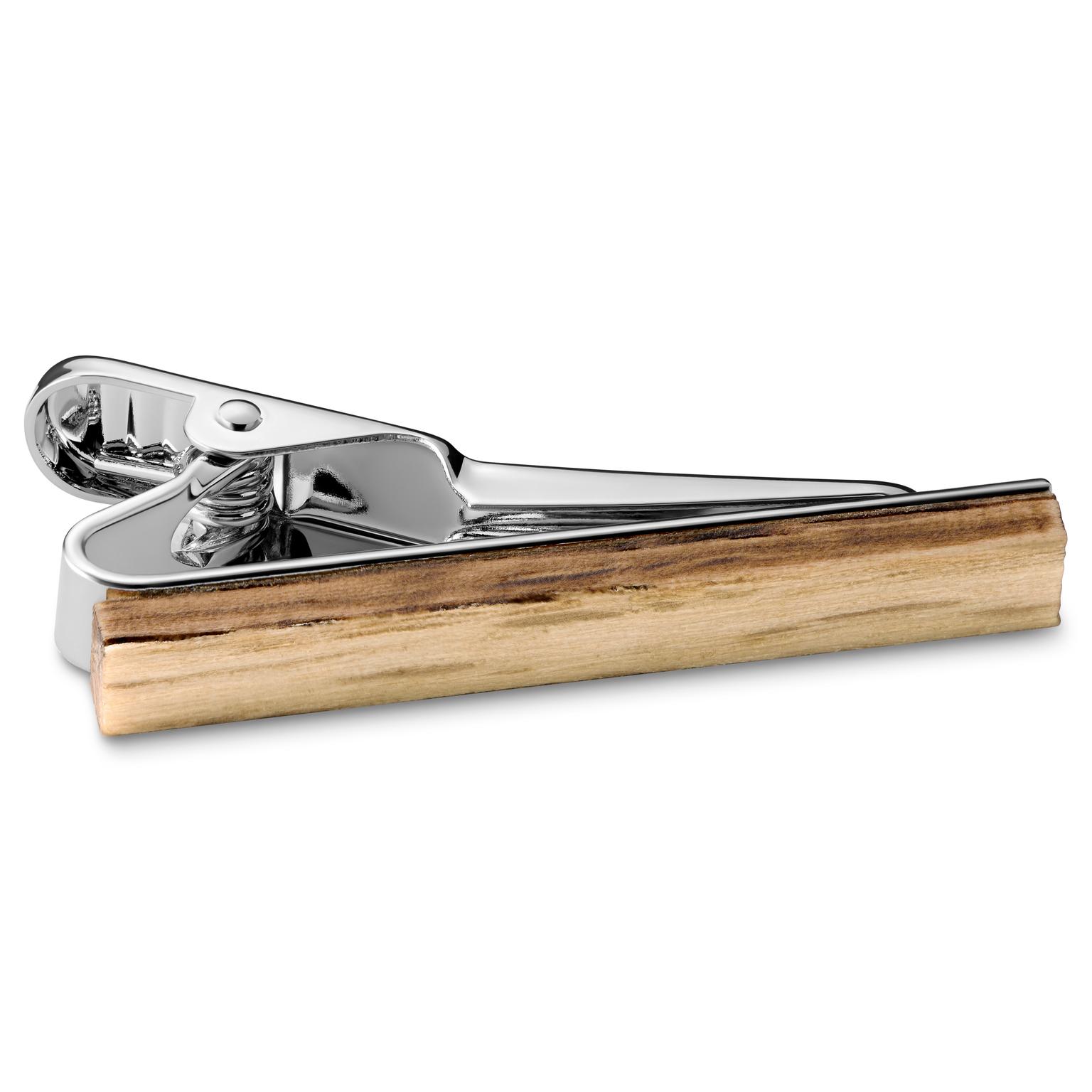 Short Red Oak Tie Clip Short Red Oak Tie Clip