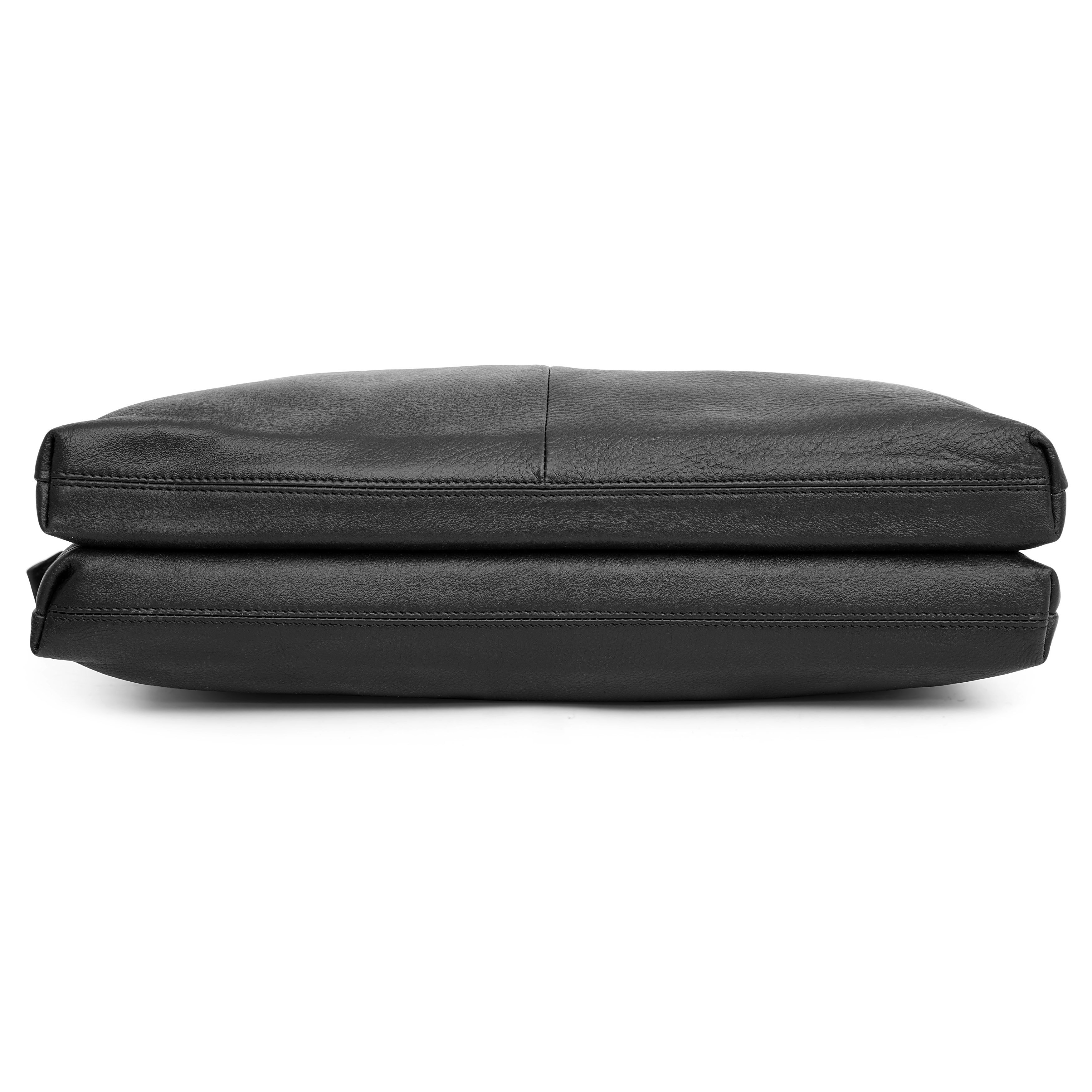 Grab & Go Svart Delton Skinnveske - 10