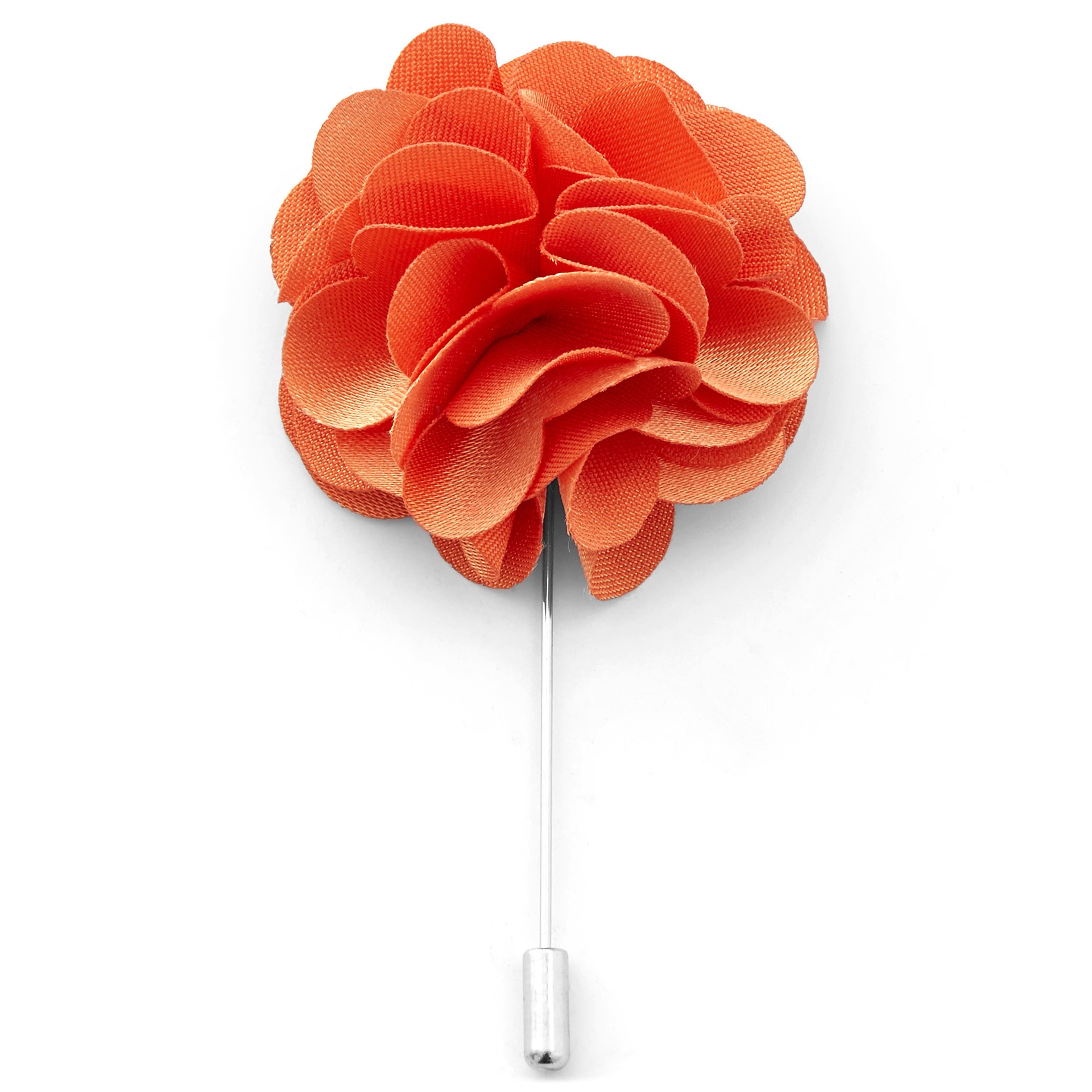 Luxurious Orange Lapel Flower