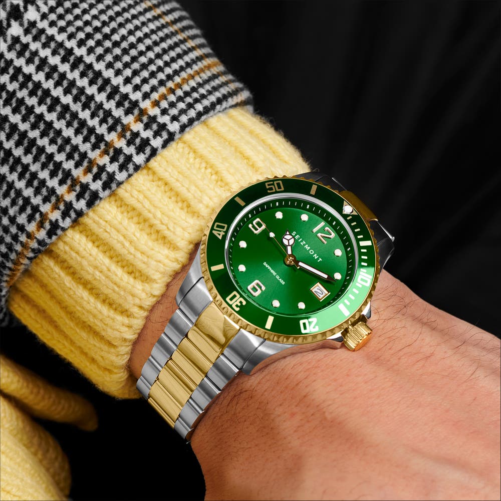 hover: Damien Tide Stainless Steel Watch hover: Damien Tide Stainless Steel Watch