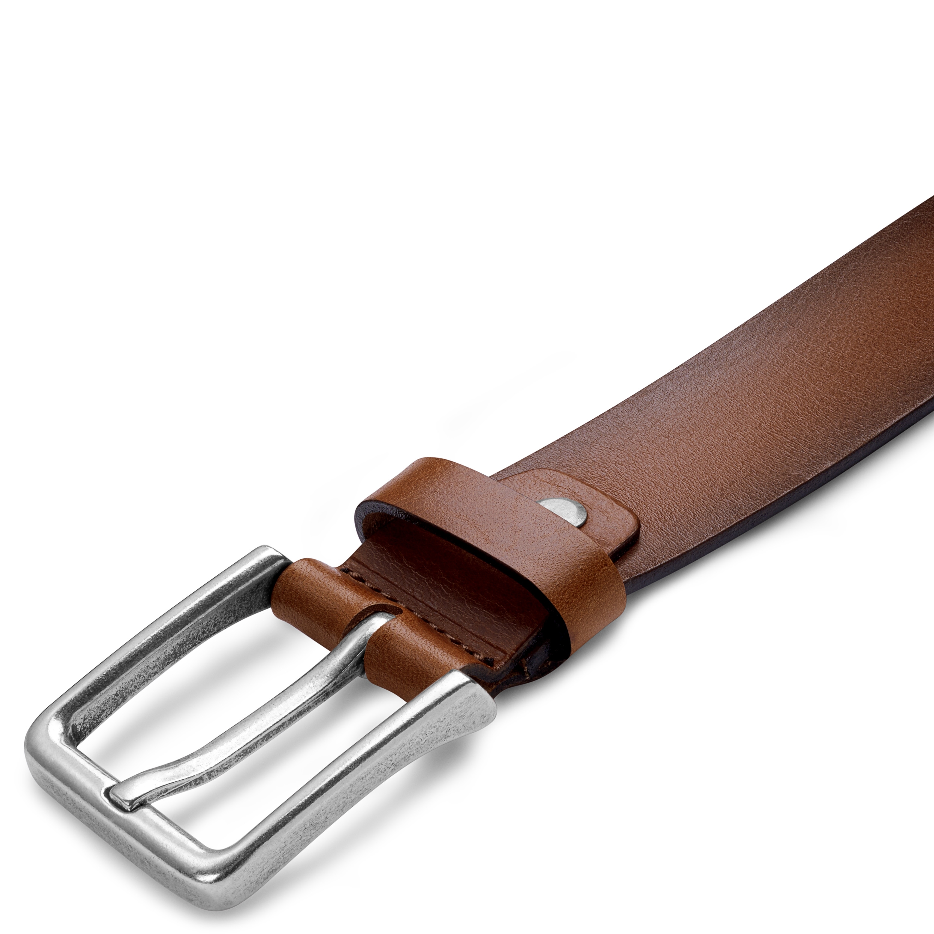 Vincio | Gradient Brown Full Grain Leather Belt - 3