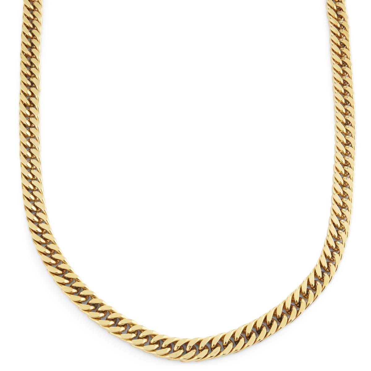 Chaine maille Fantaisie 5.5 mm - Acier inoxydable 304 Doré x50cm - Perles & Co Chaine maille Fantaisie 5.5 mm - Acier inoxydable 304 Doré x50cm - Perles & Co