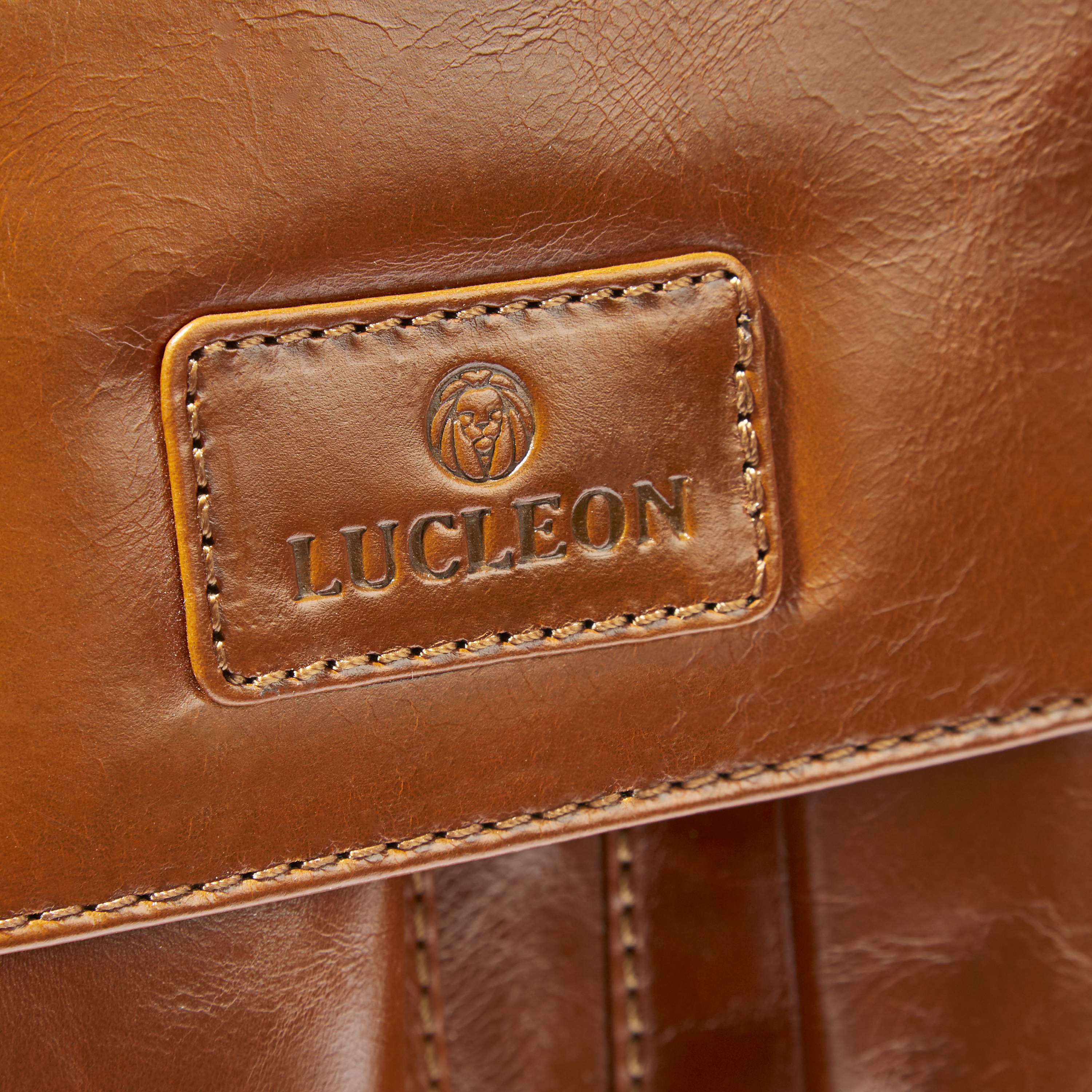 Tan Jasper Messenger Lædertaske - 10