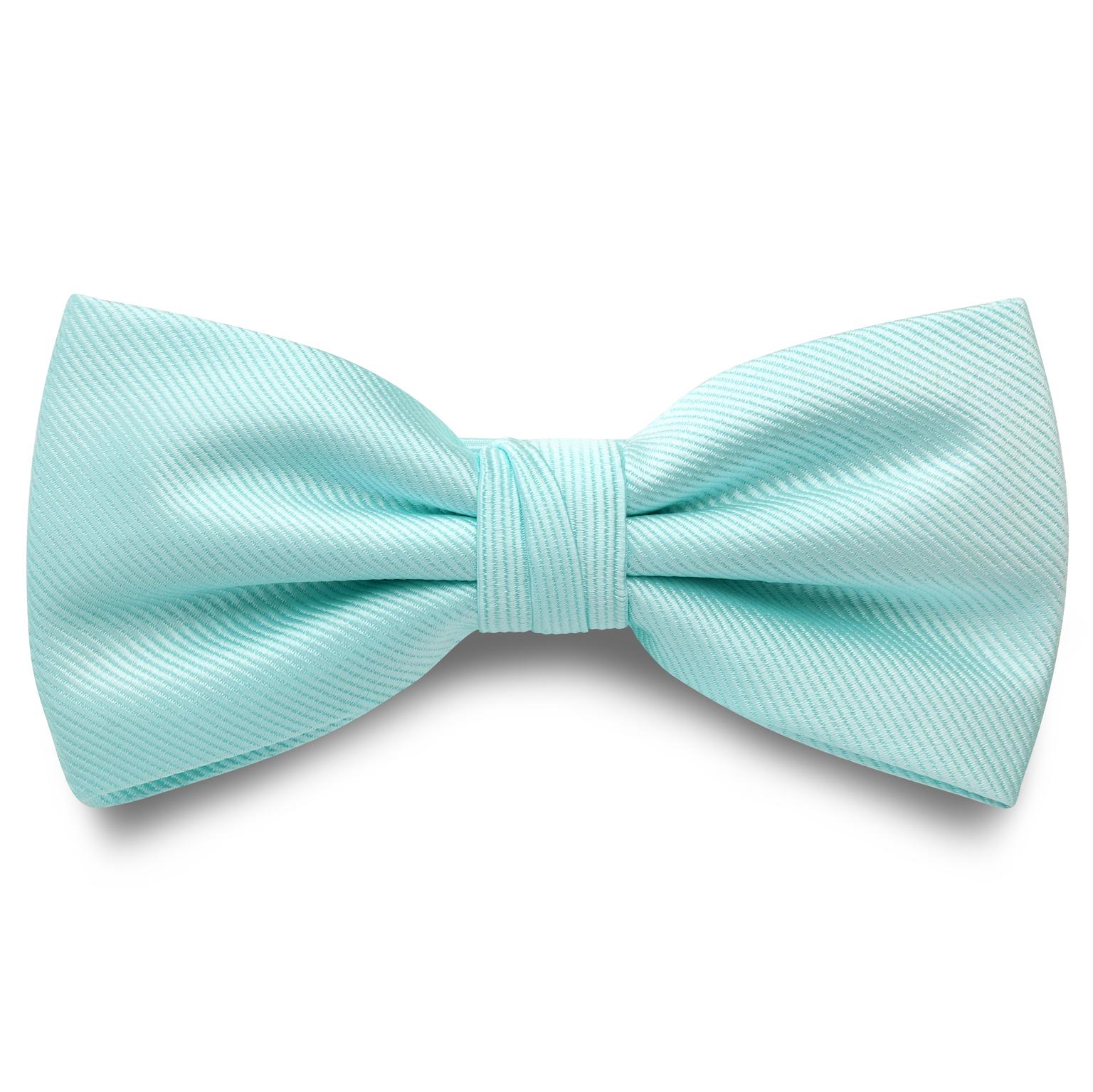 Babyblaue vorgebundene Grosgrain Fliege Babyblaue vorgebundene Grosgrain Fliege