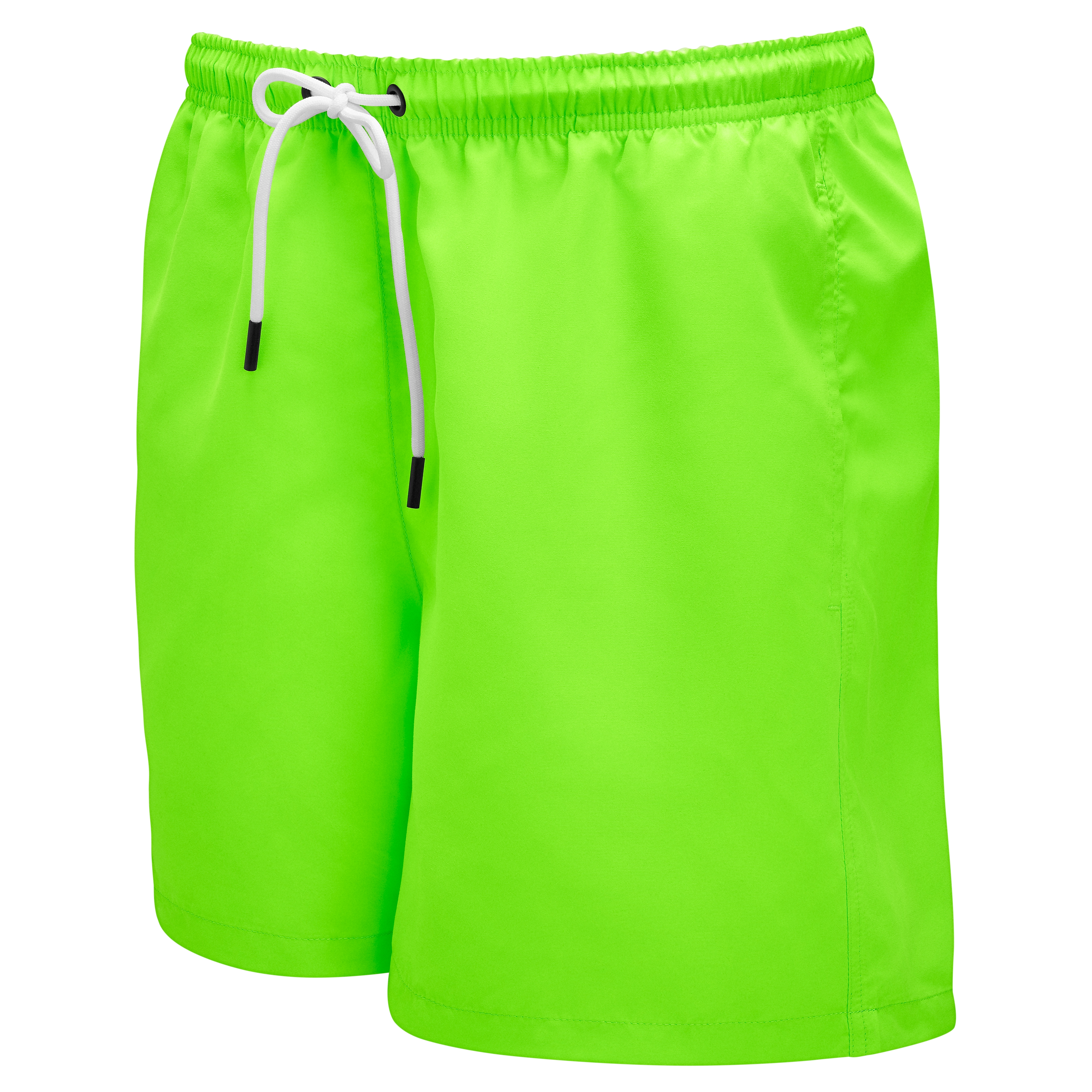 Neon Green Swim Shorts - 2