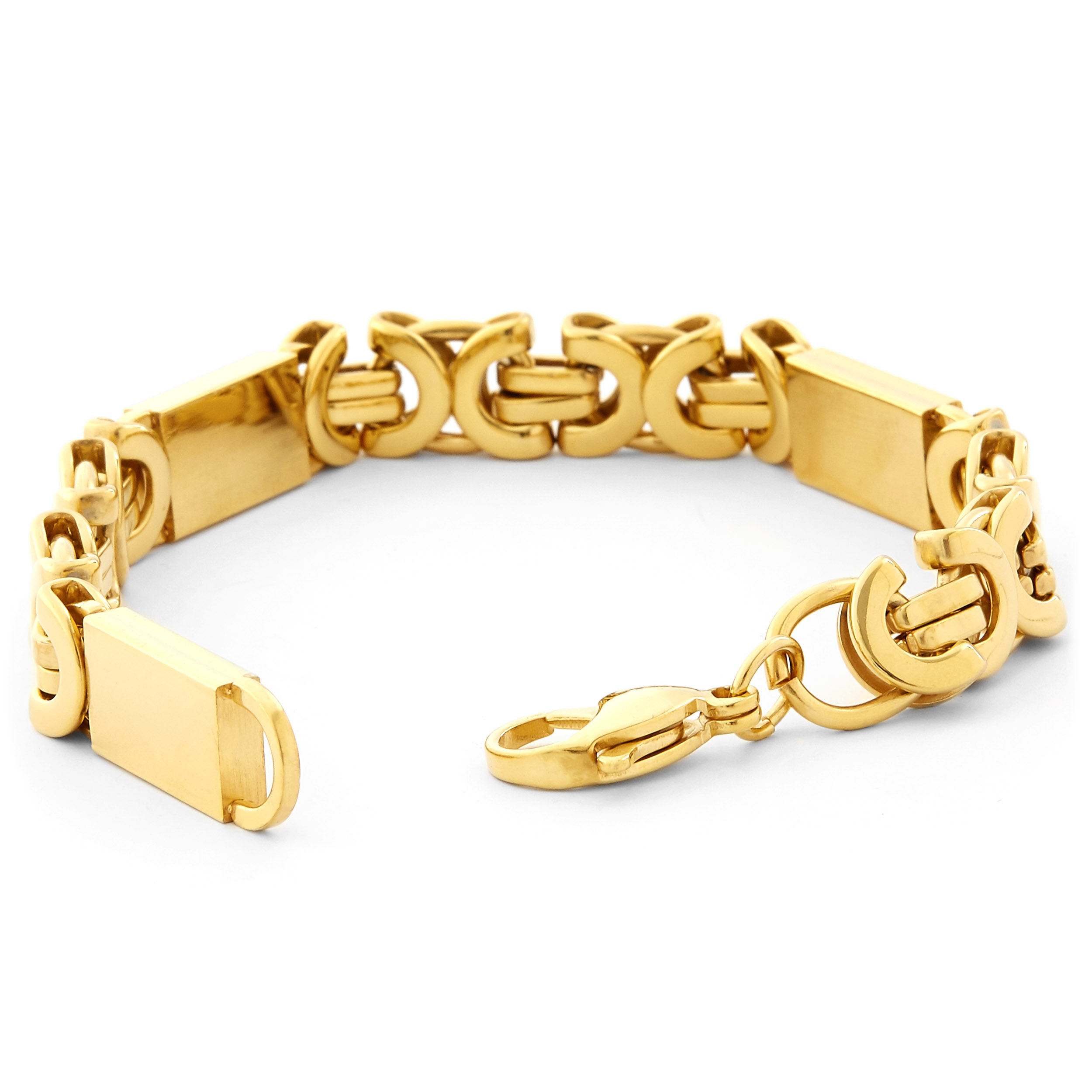 Brett Guldfärgat Armband - 2