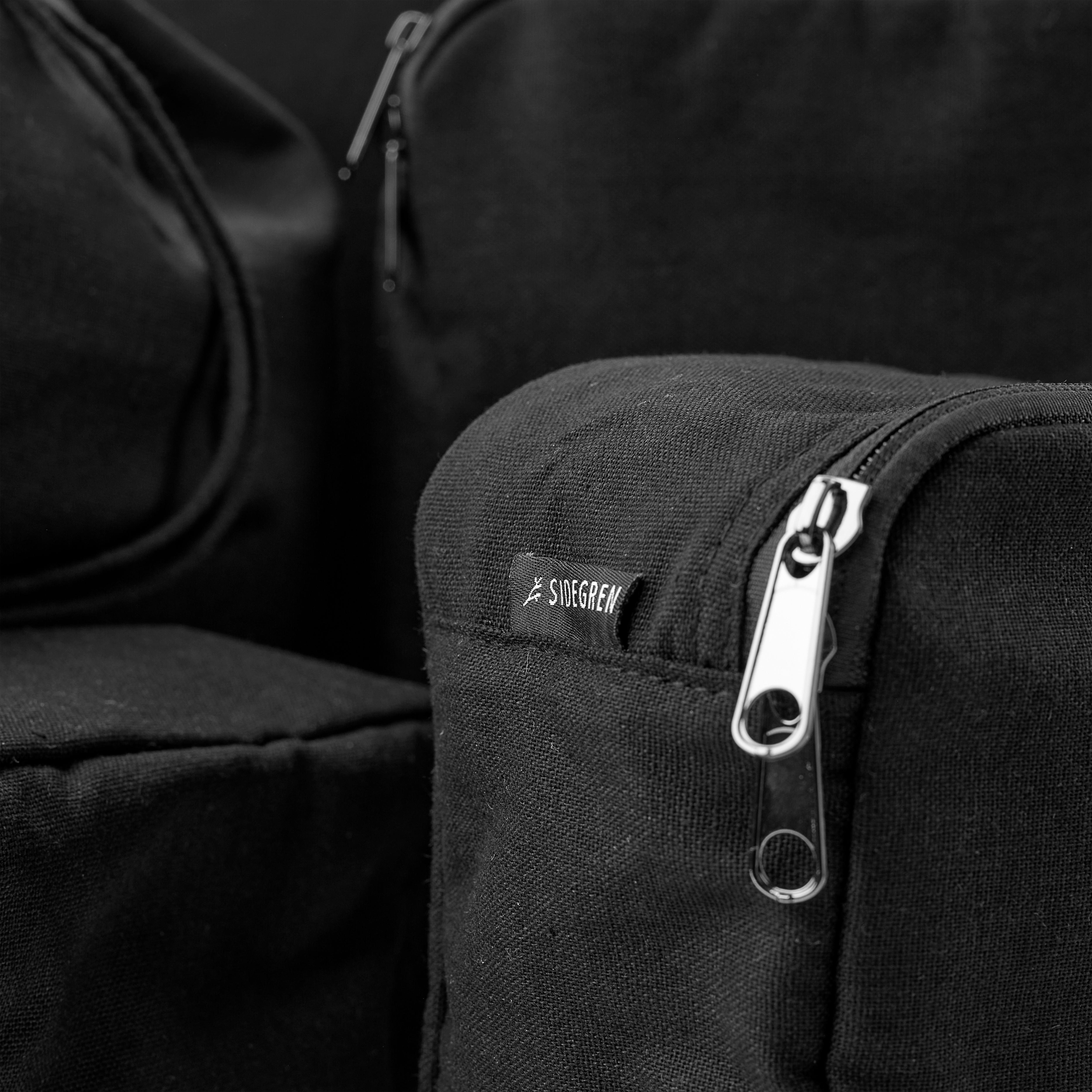 5er-Pack schwarze Packwürfel - 3