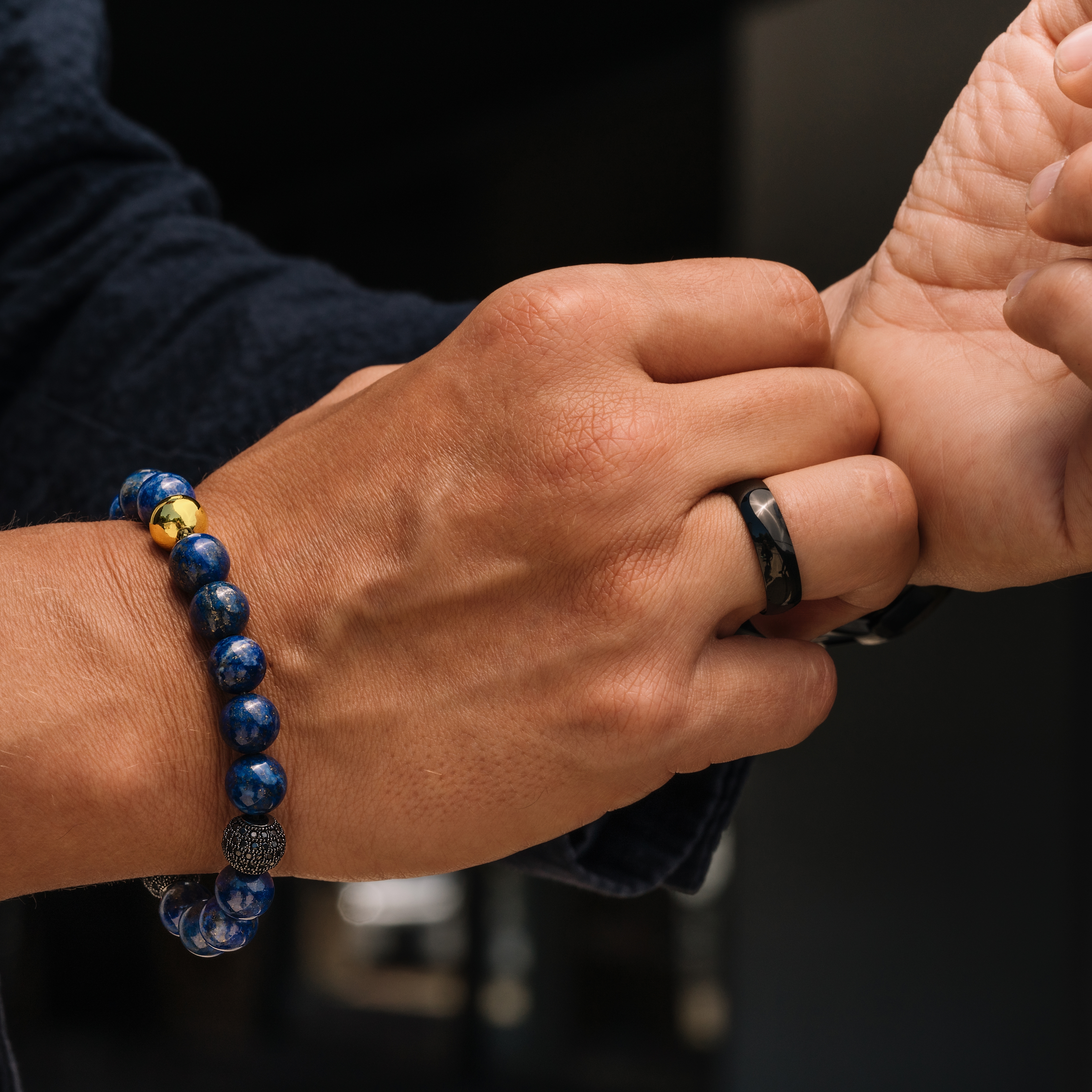 Titanový prsten Traditional Black - 5