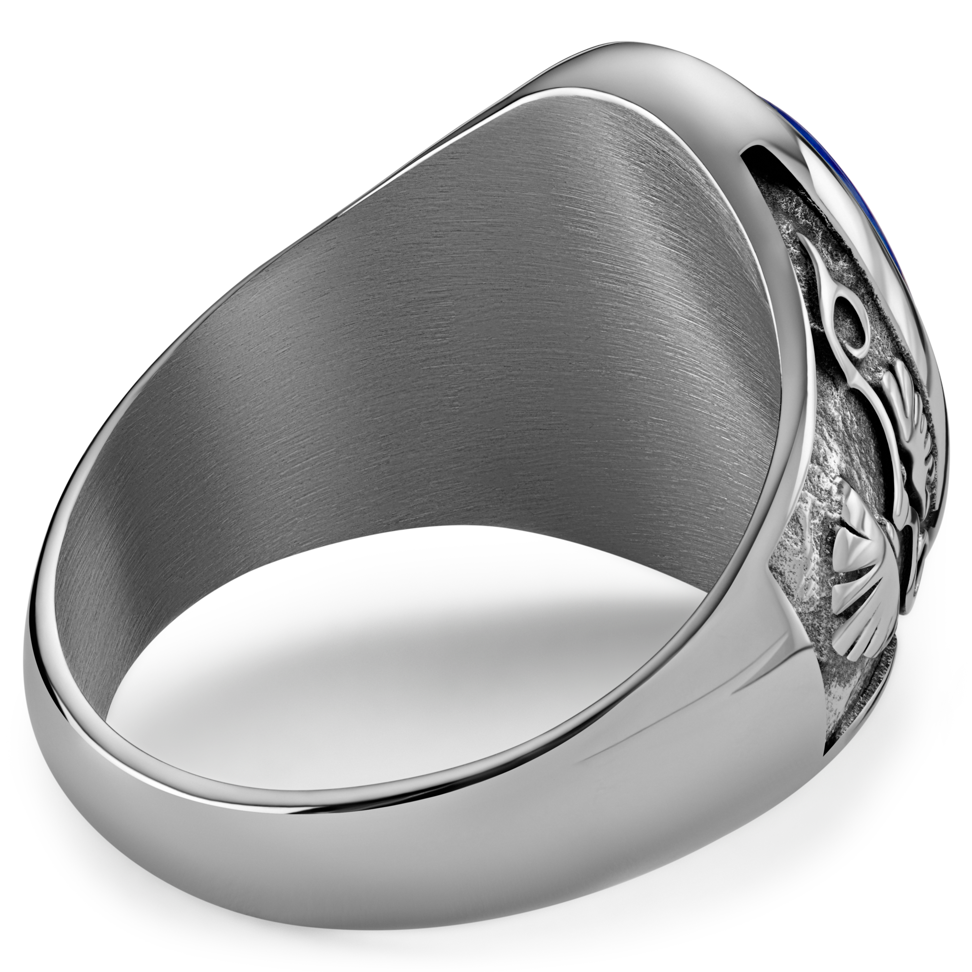 【関税込み】Atlantis Ring in Blue PVC Atlantis | Lapis Lazuli Signet Ring | In stock! | Waykins