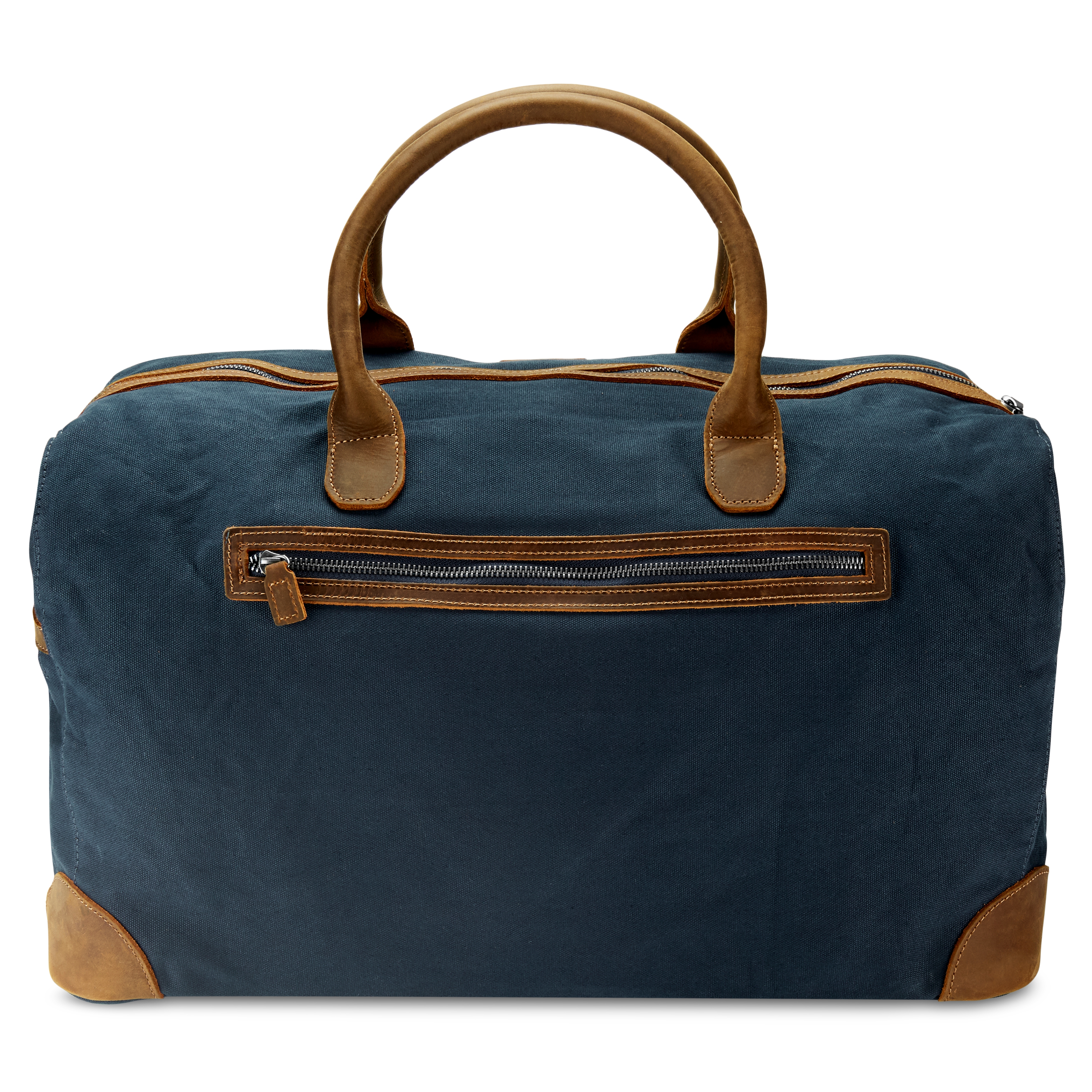 Sutton Blue & Tan Tarpa Duffel Bag  - 3